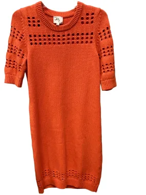 Dress Sweater By Milly In Orange, Size: L