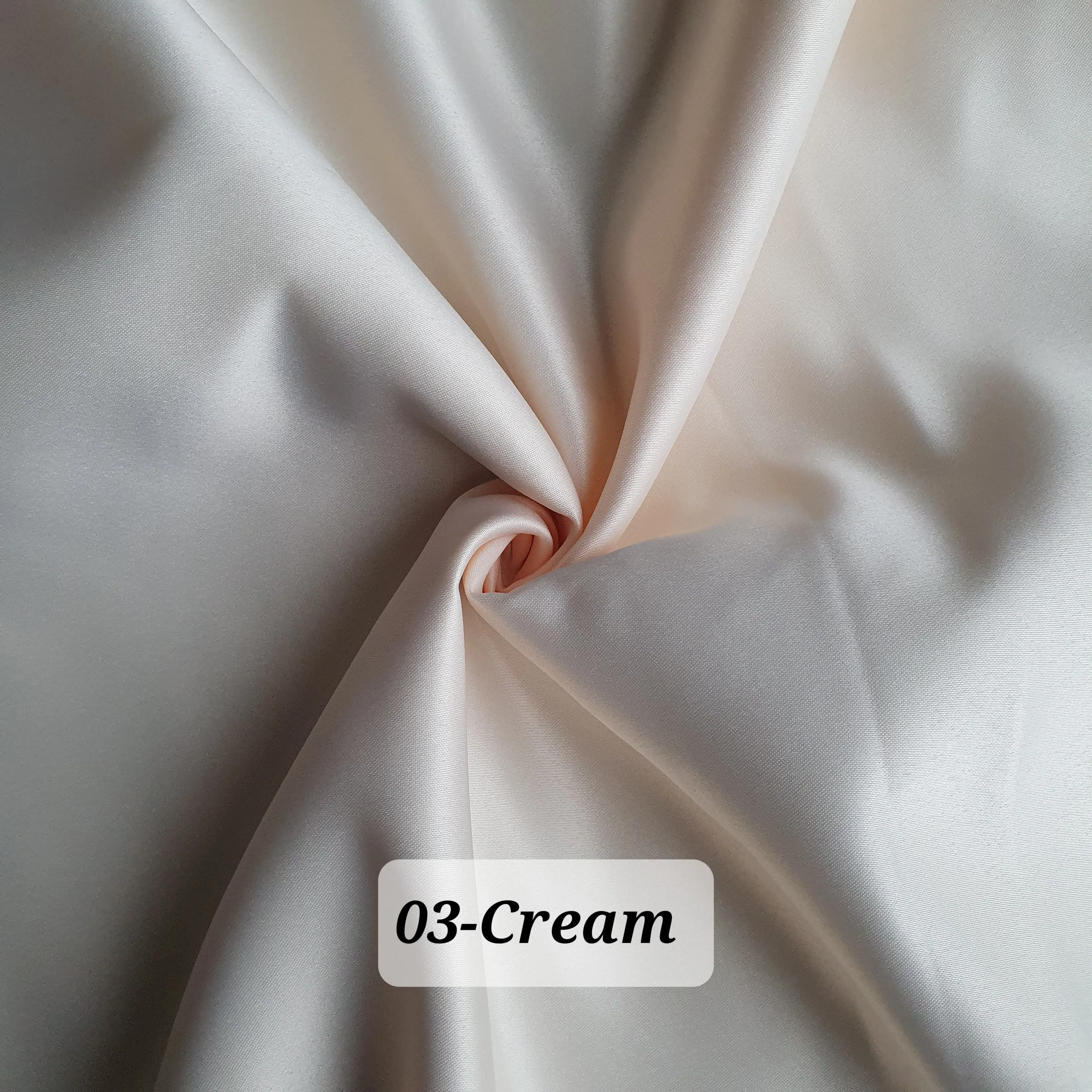 Dull Duchess Satin Fabric Premium Quality Smooth Dress Material 60", Bridal Satins