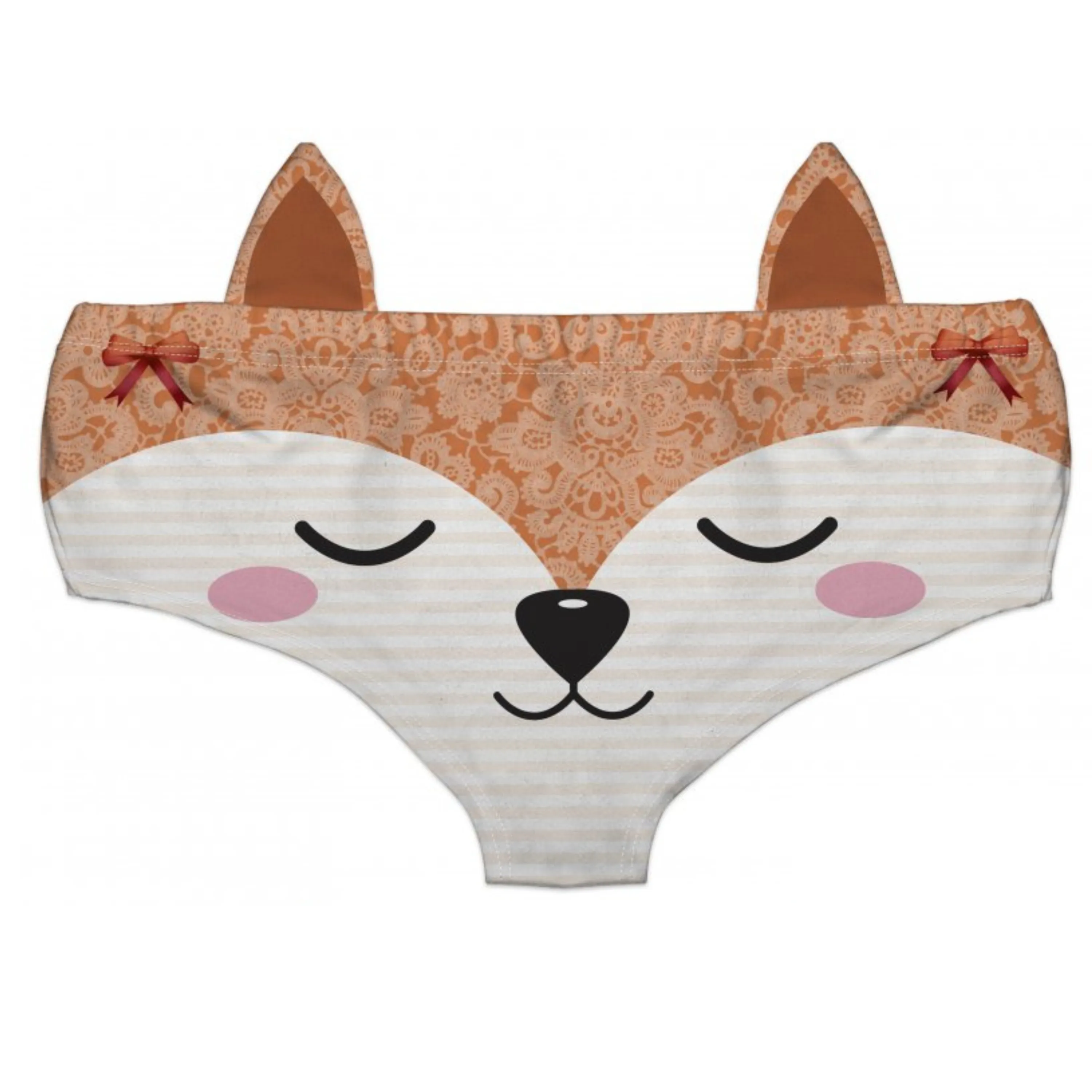 Ear Pantie - Foxy (6-10 UK Size)