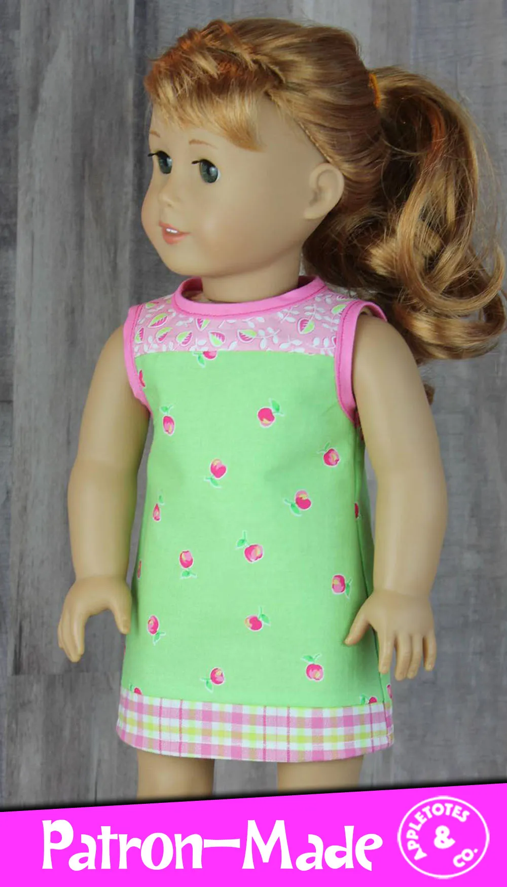 Edie Dress Sewing Pattern for 18 Inch Dolls