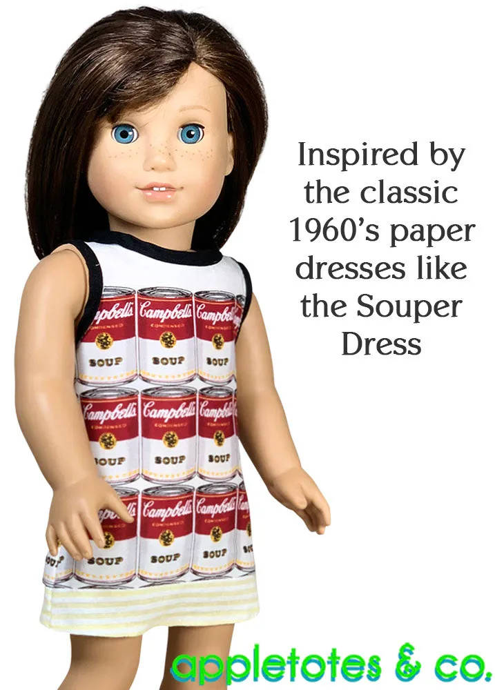 Edie Dress Sewing Pattern for 18 Inch Dolls