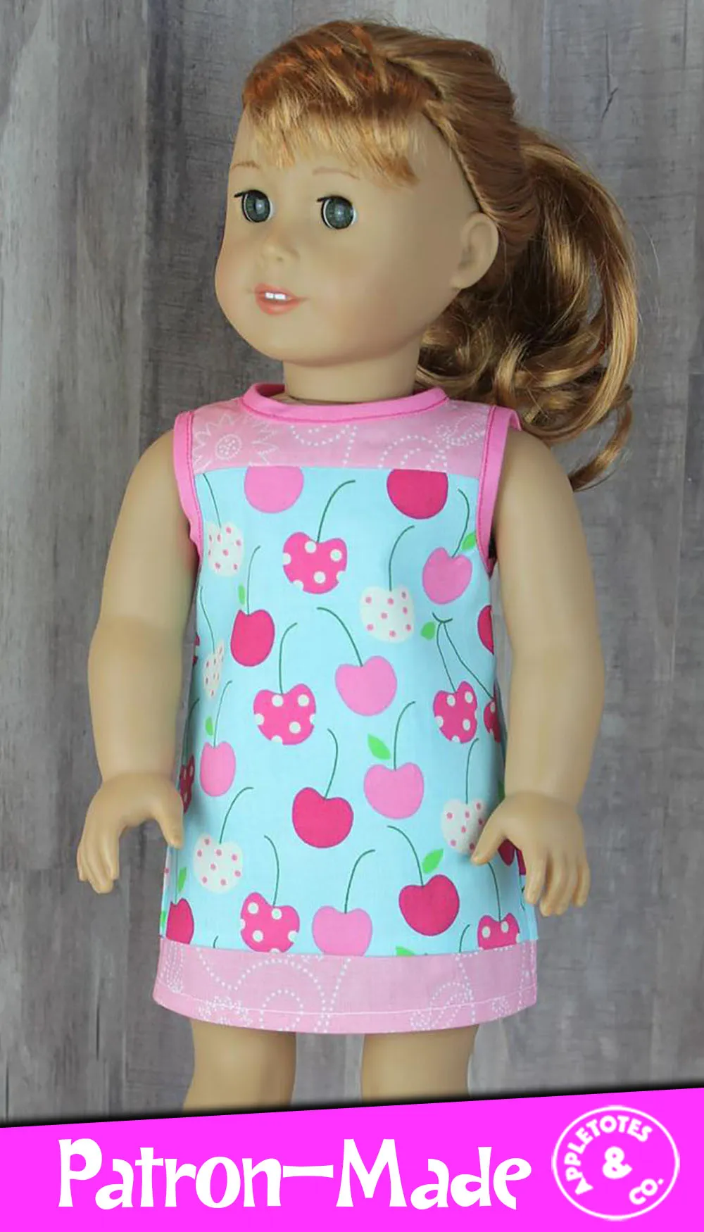 Edie Dress Sewing Pattern for 18 Inch Dolls