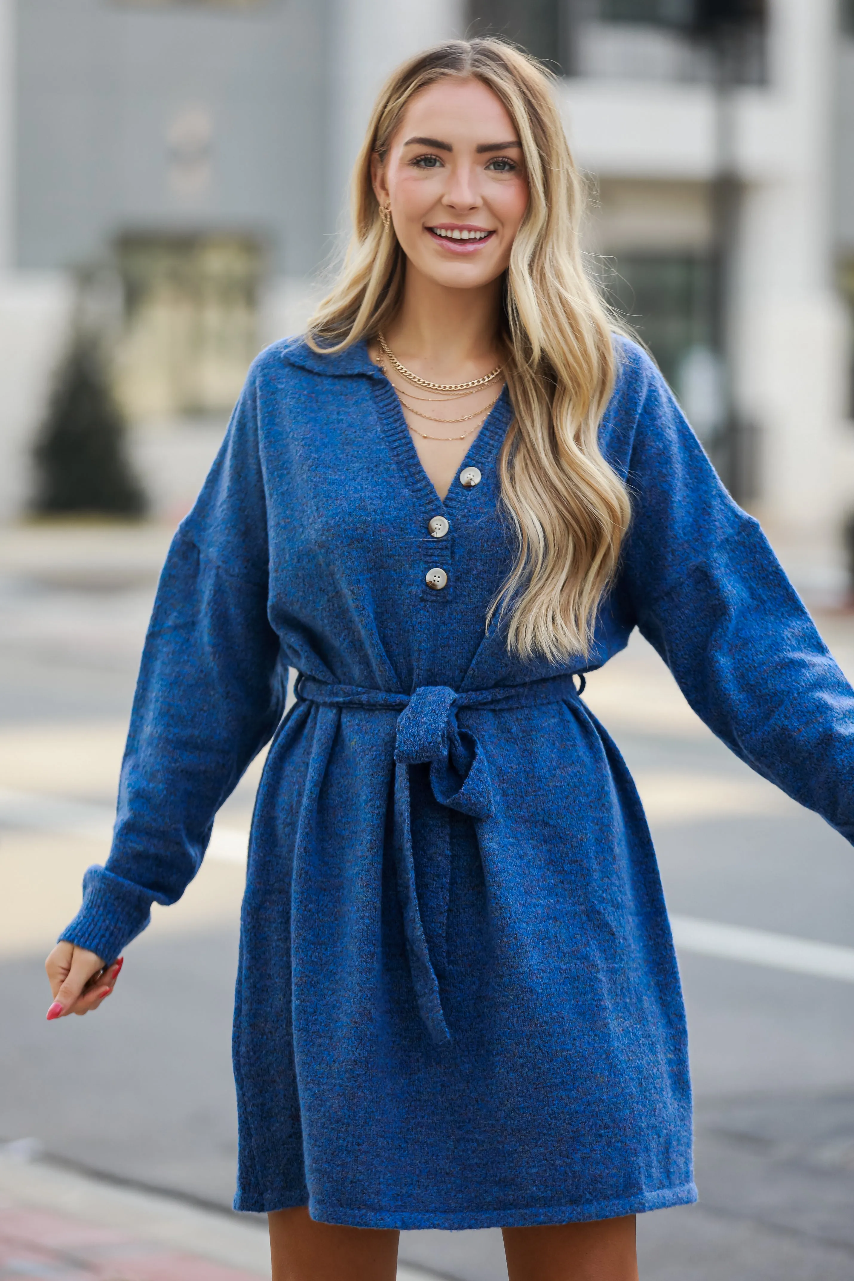 FINAL SALE - Feeling Adored Sweater Dress