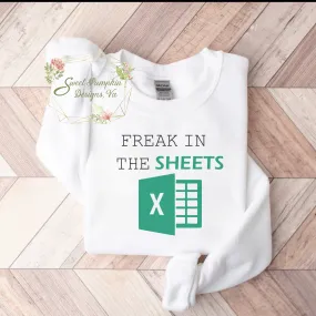 Freak in the Sheets Excel Crewneck Sweatshirt