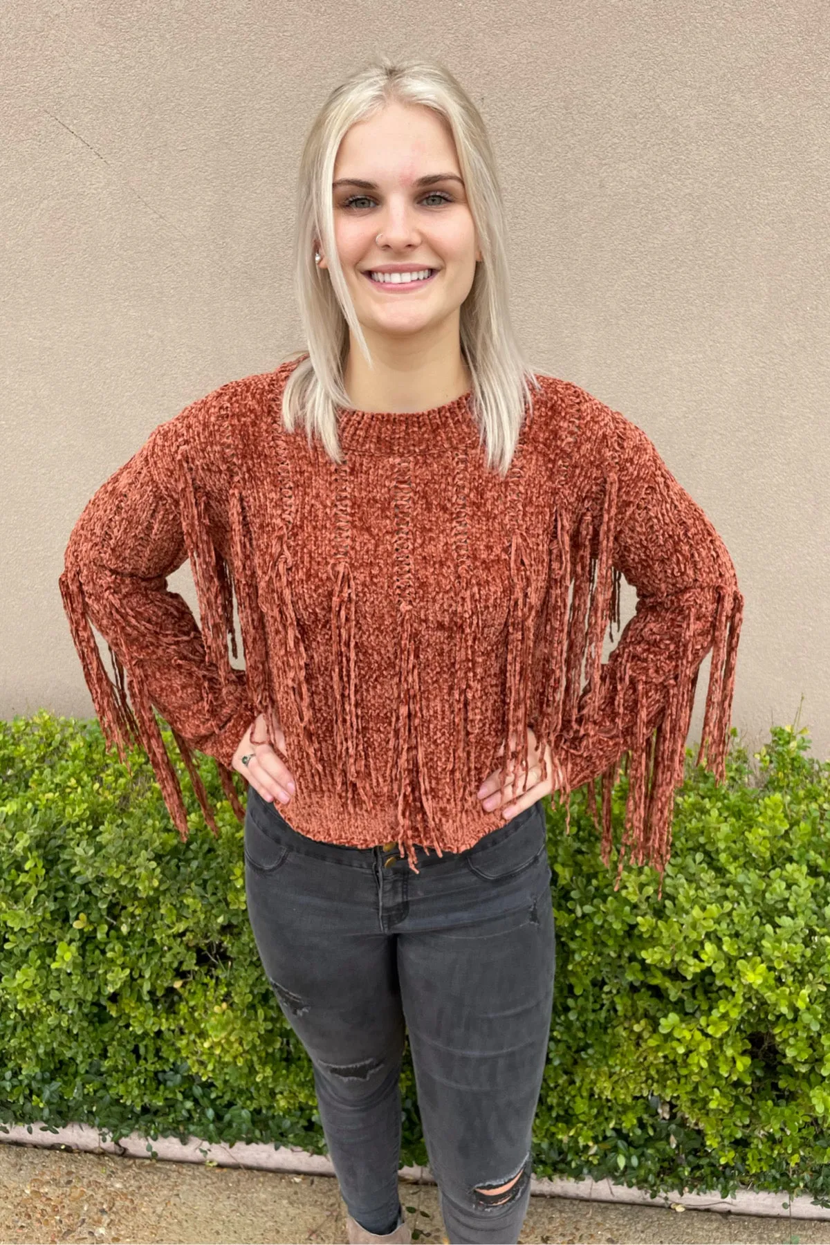 Fringe Sweater