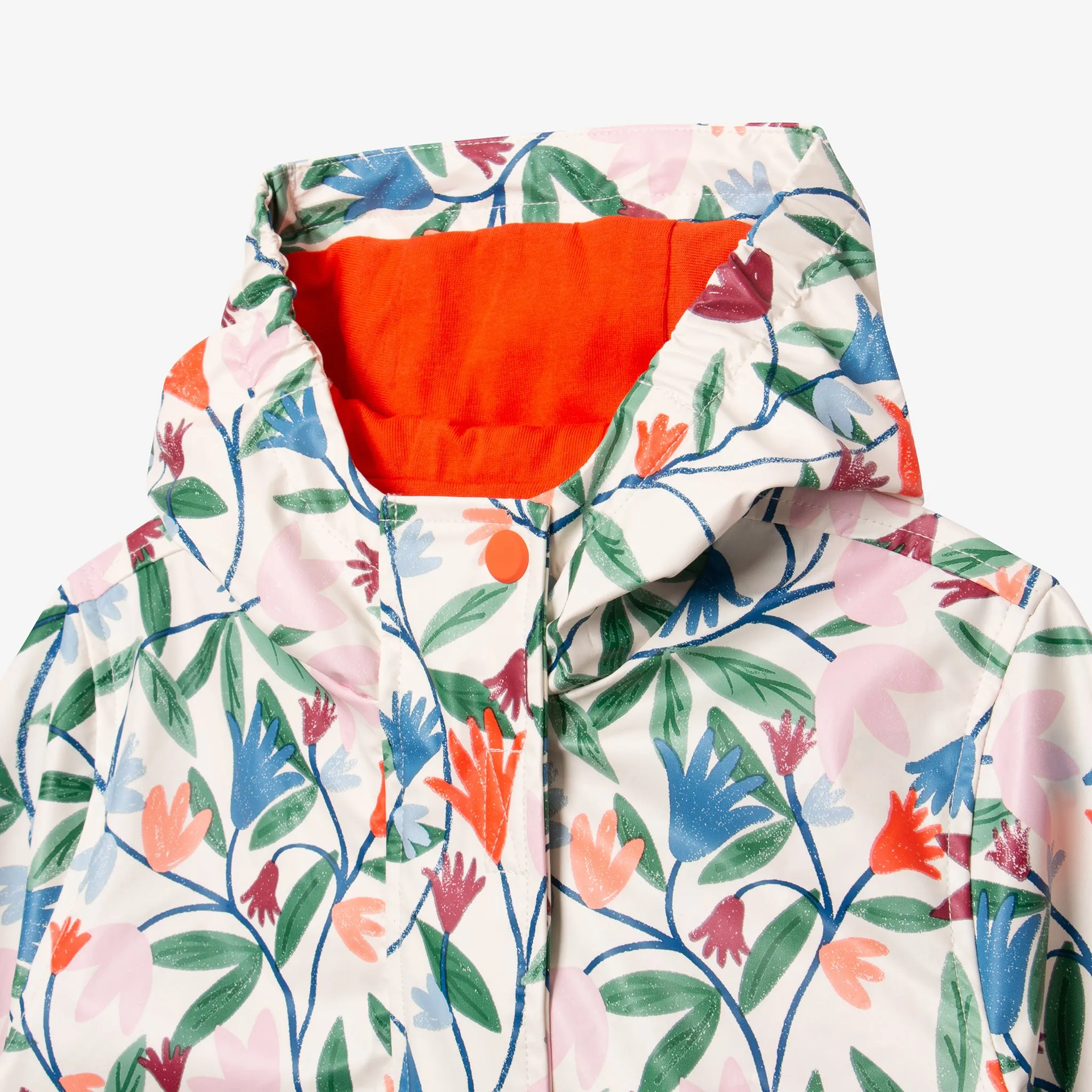 Girl's springtime parka