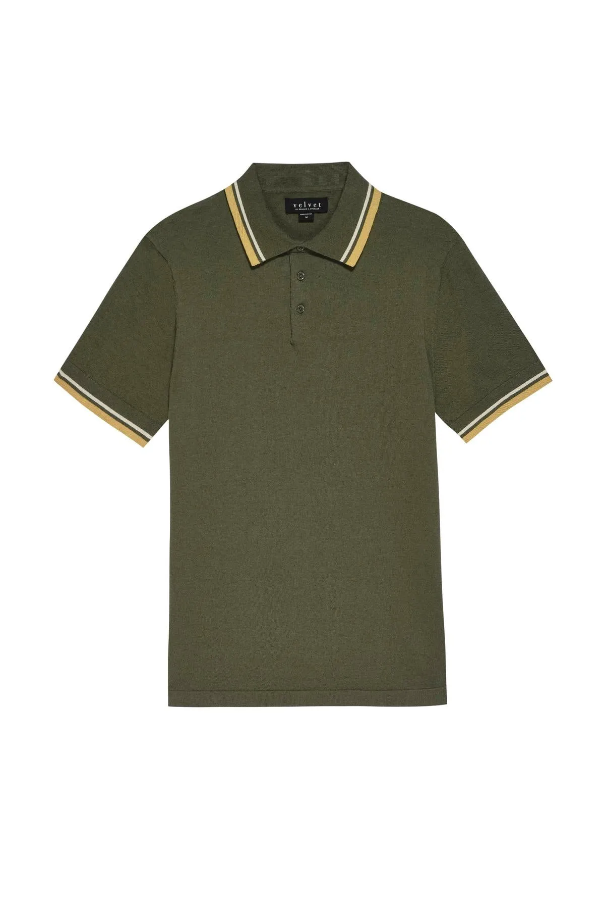 GREGAN LINEN BLEND POLO