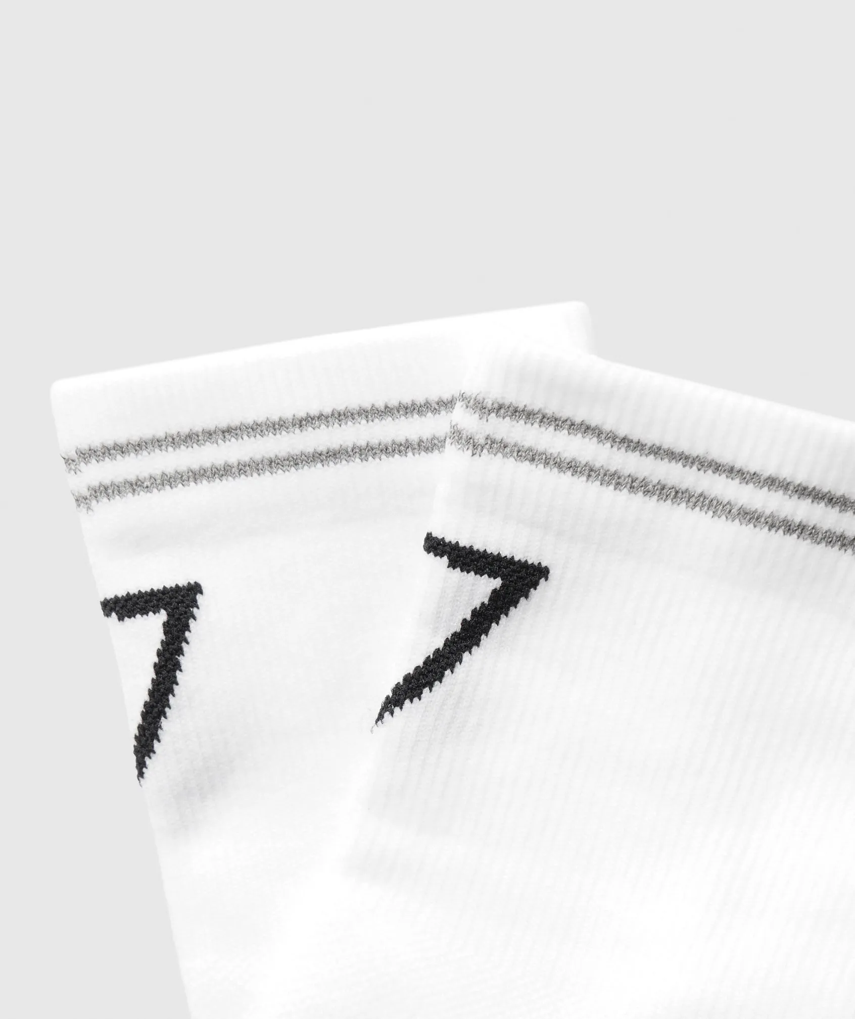 Gymshark Mid Running Socks - White