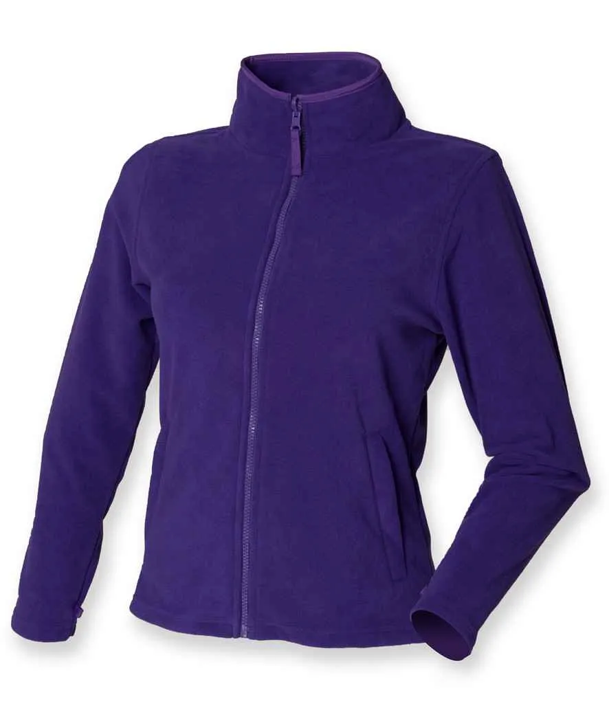 Henbury Micro Fleece Jacket (Ladies)