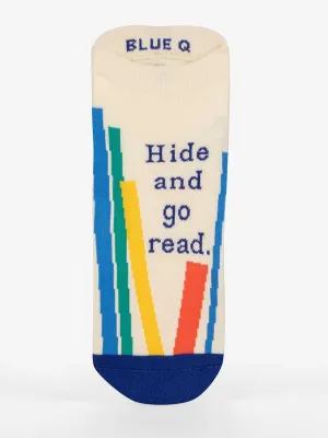 Hide & Read Sneaker Socks