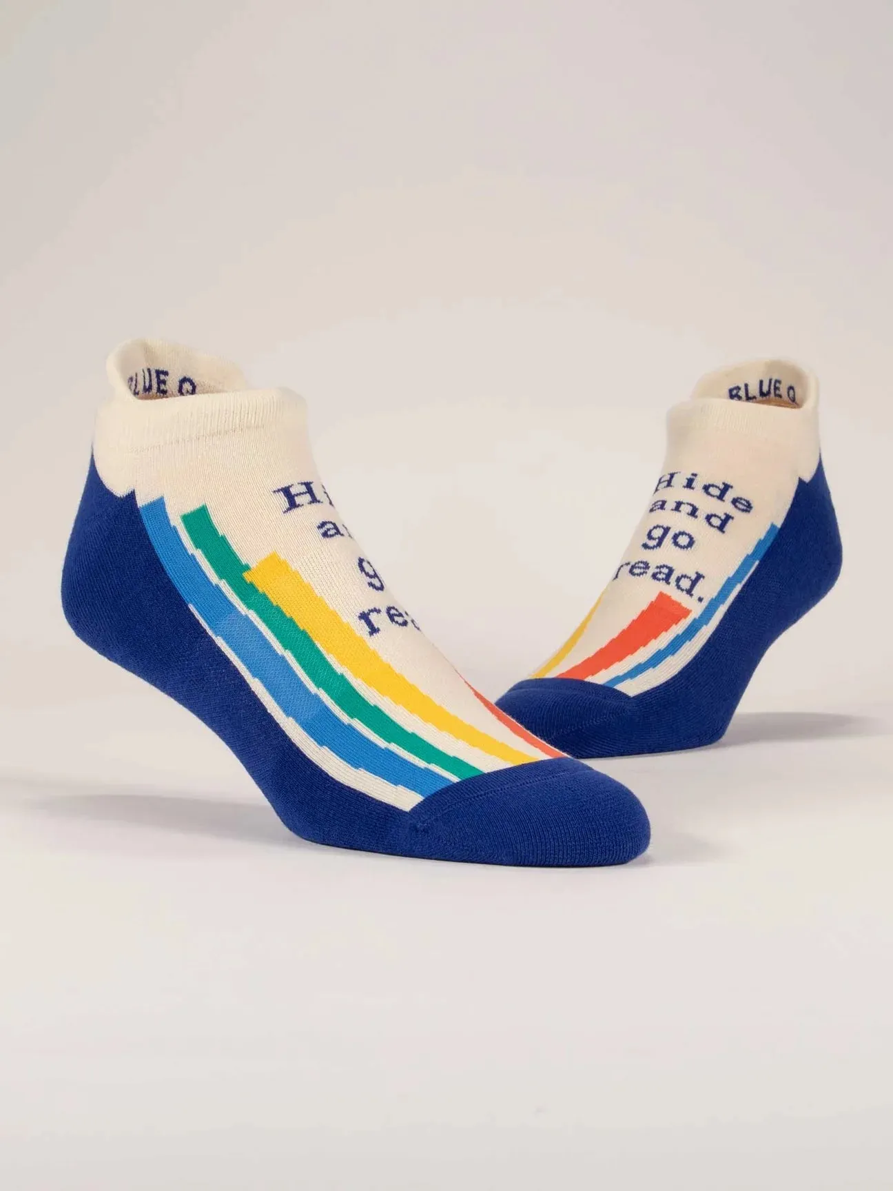 Hide & Read Sneaker Socks