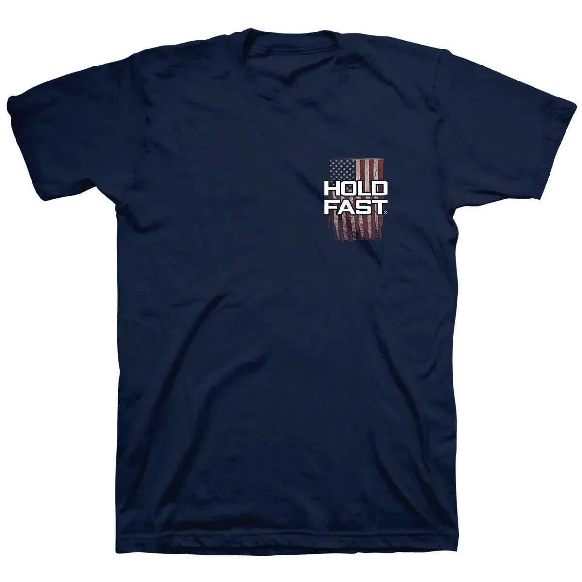 HOLD FAST Mens T-Shirt Battle Flag