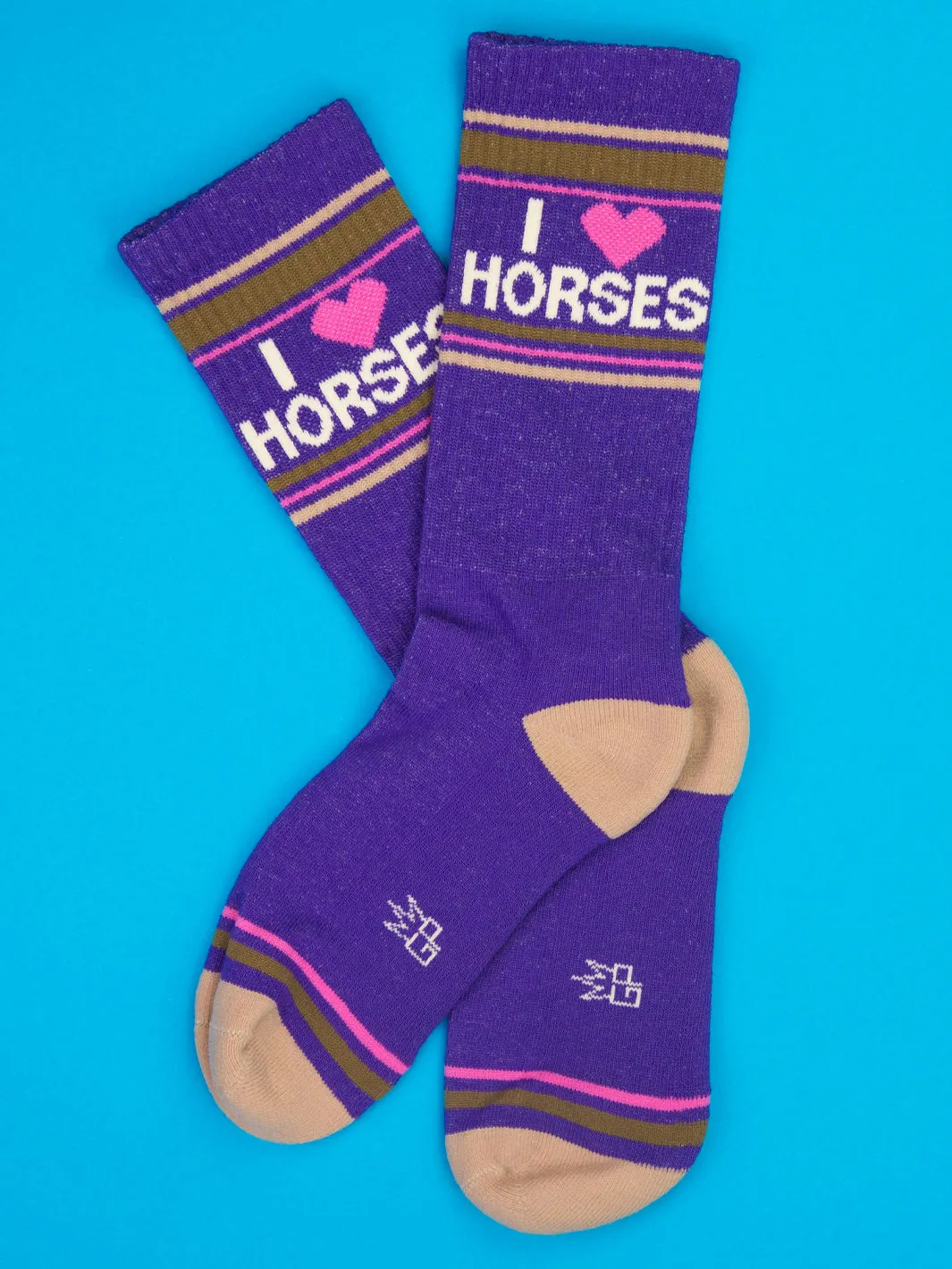 I LOVE HORSES SOCKS