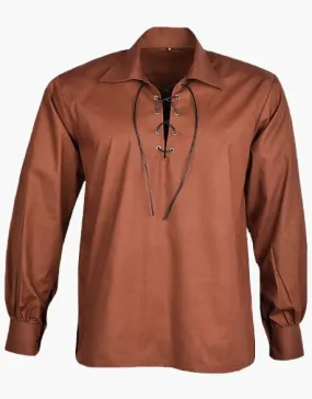 JACOBITE BROWN GHILLIE SHIRT