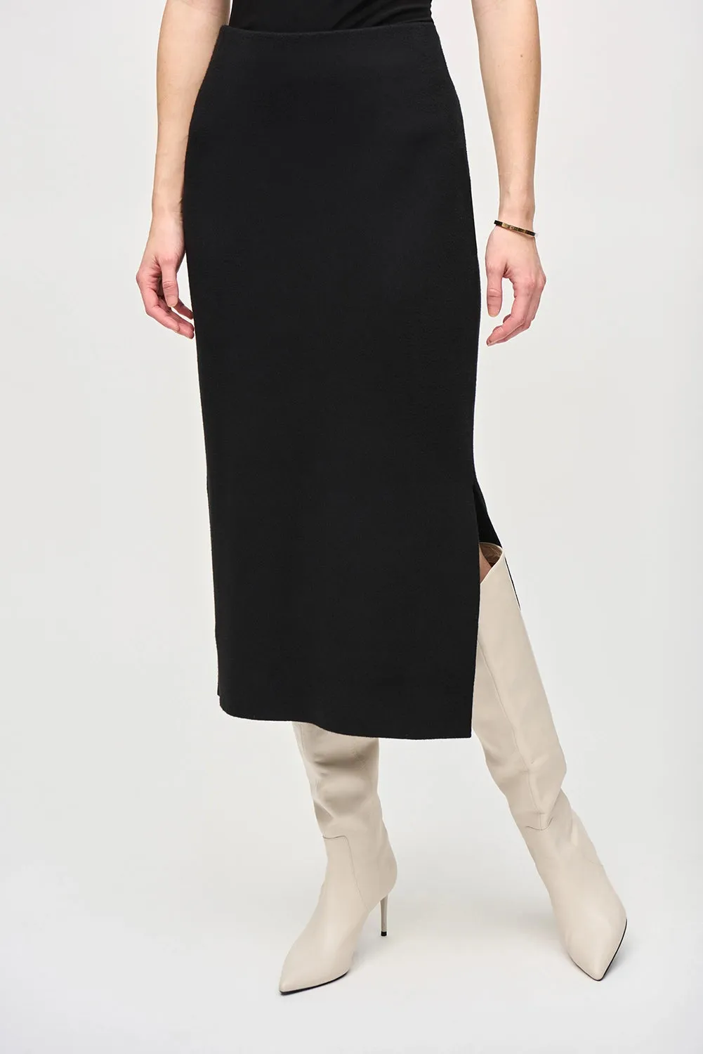 JOSEPH RIBKOFF | Sweater Knit Midi Skirt 243967