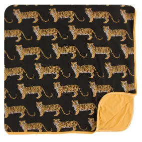 KicKee Pants Zebra Tiger Toddler Blanket