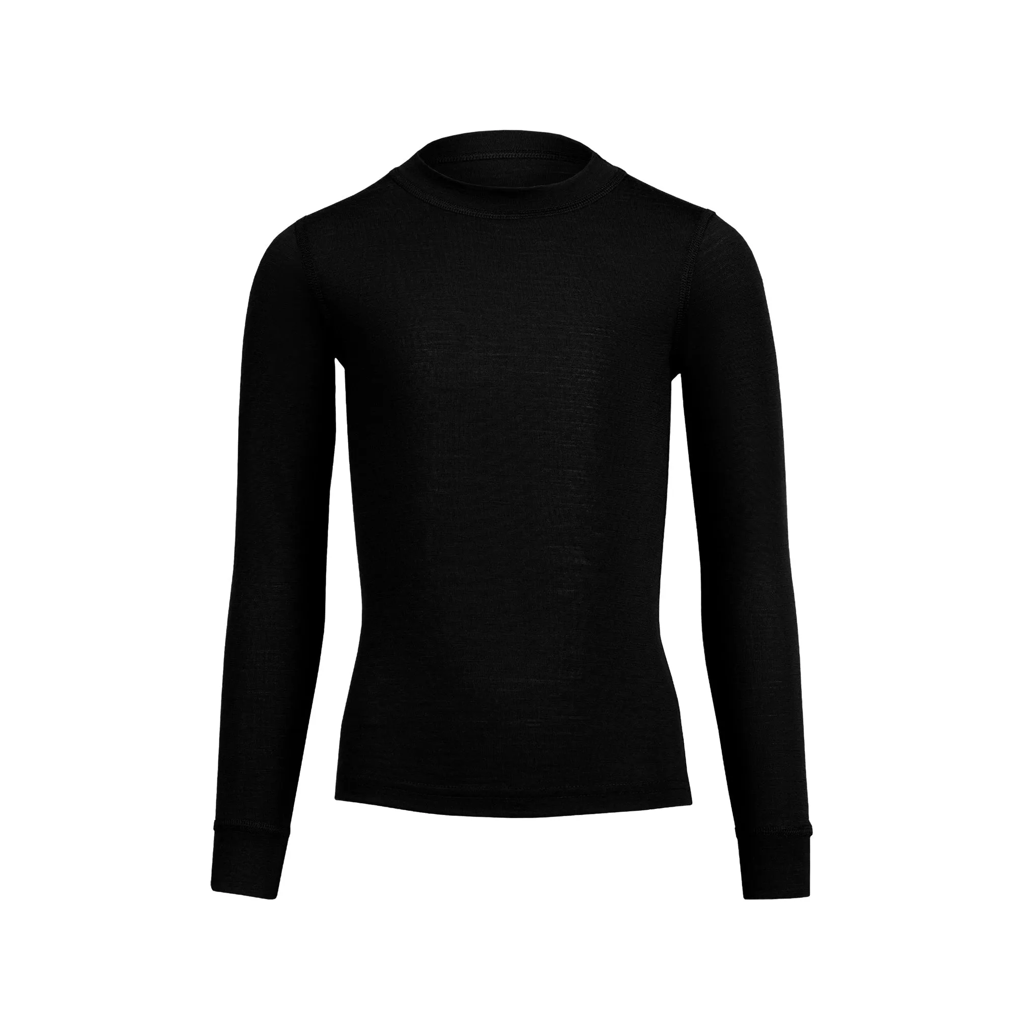 Kids' 160 Thermal Long Sleeve Crew Black