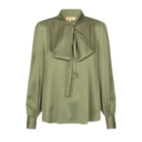 Kikkidea Khaki SIlk Shirt