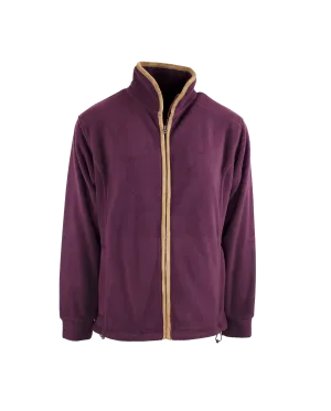 LF202 - Ladie's Fleece Jacket - PLUM