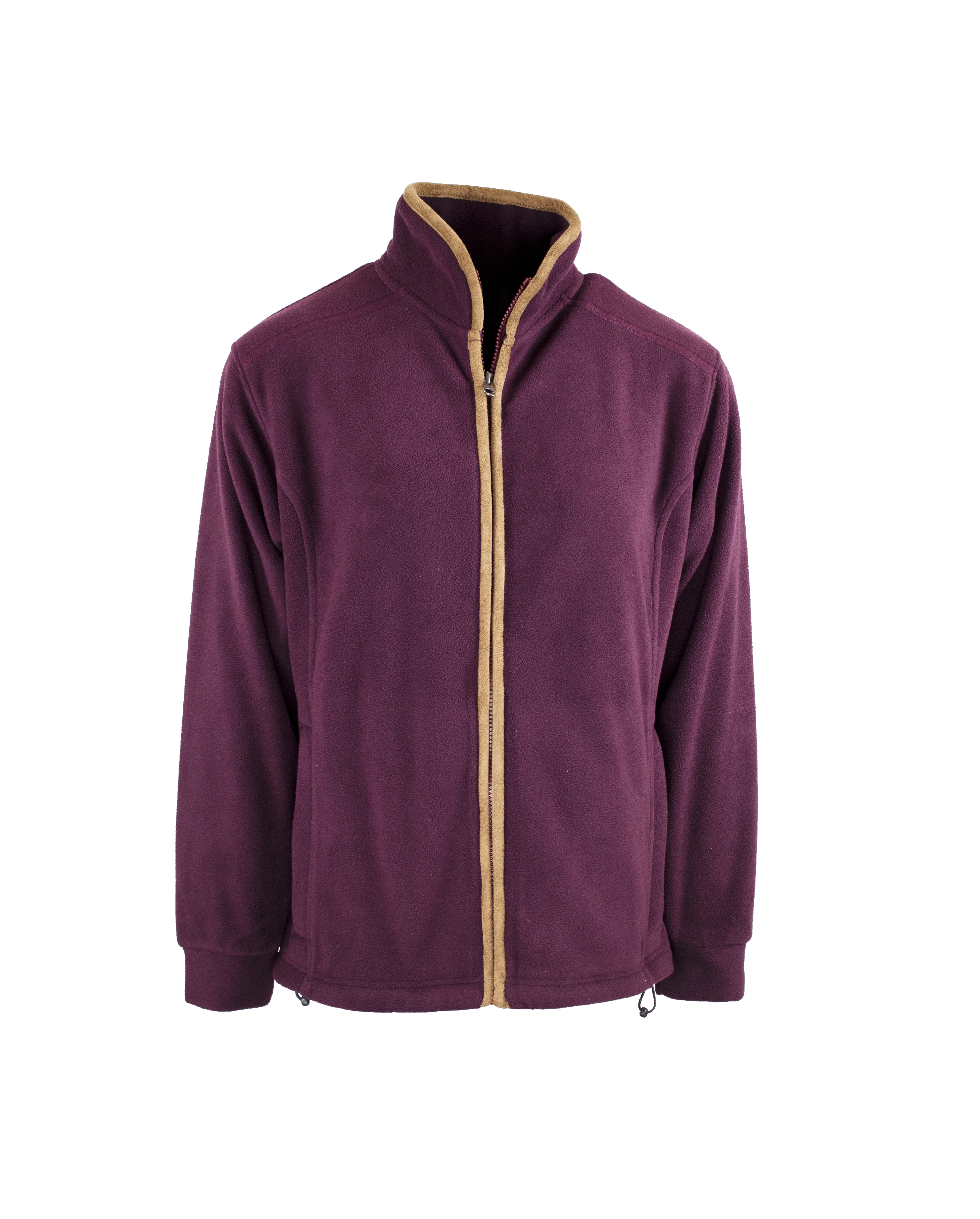 LF202 - Ladie's Fleece Jacket - PLUM