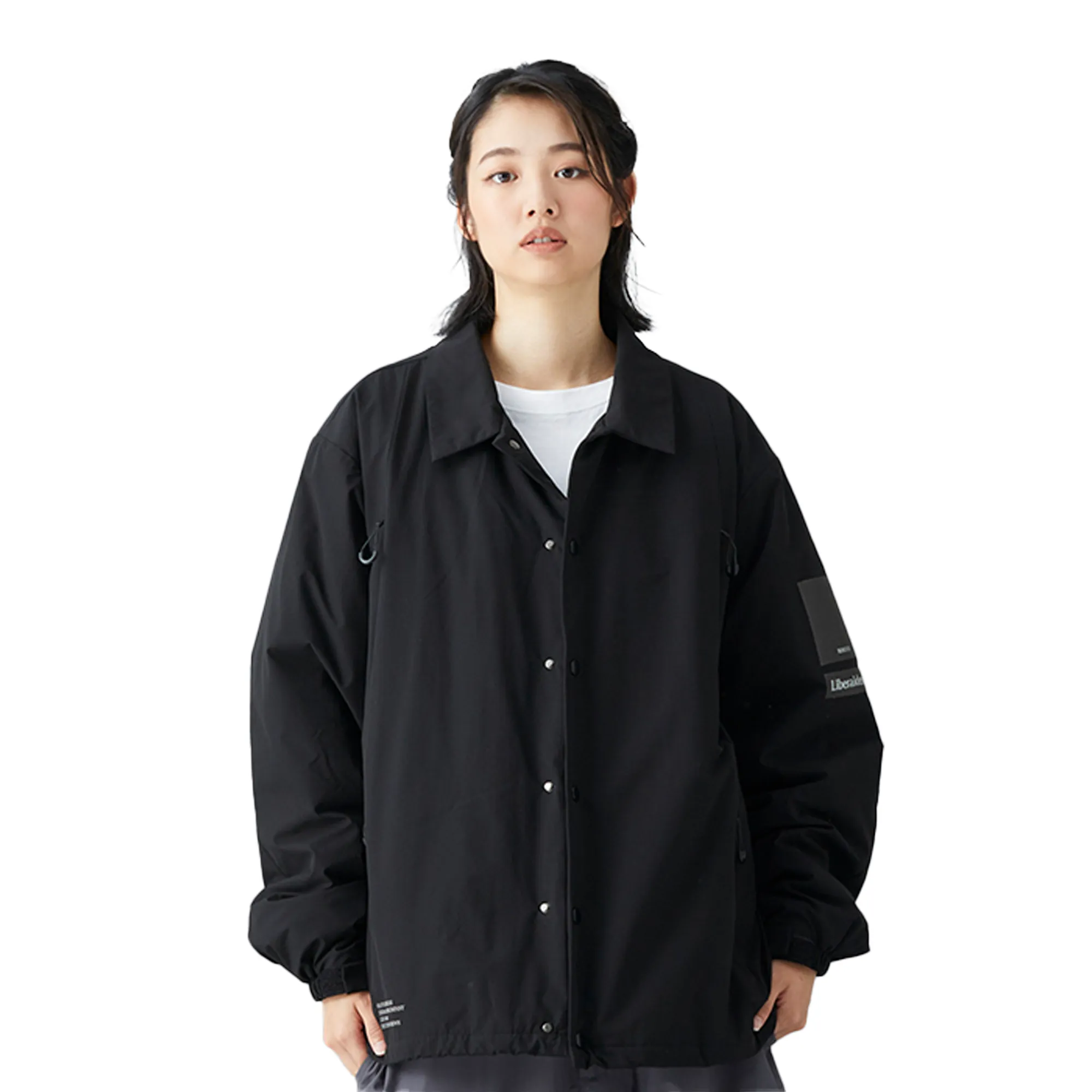 Liberaiders Puffer Coach Jacket Black