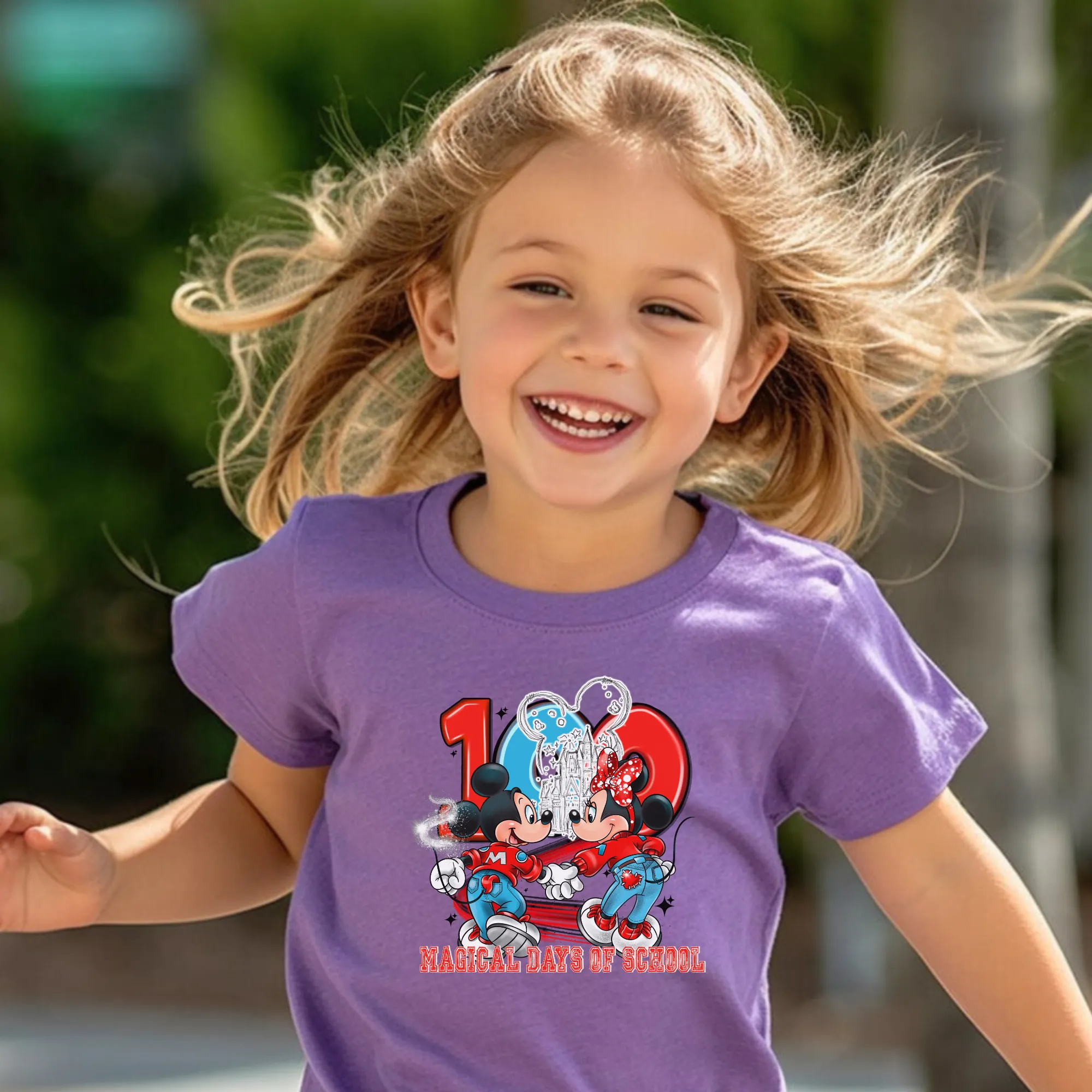 Magical Mouse 100 Days of School Shirt