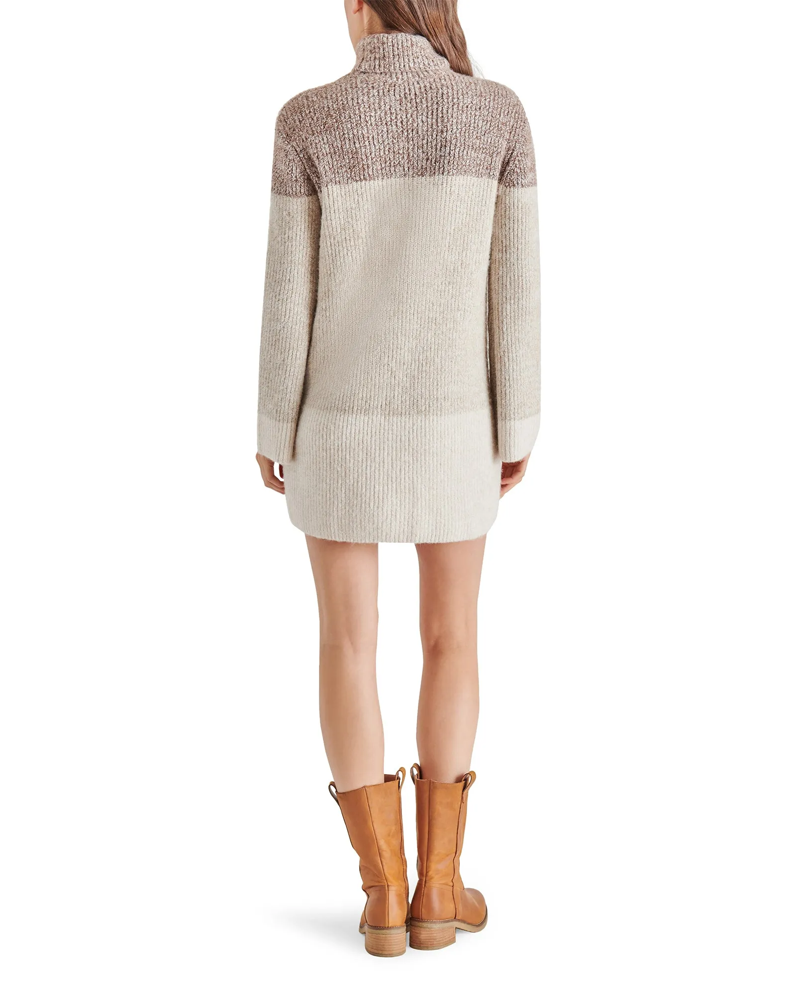 MEGHAN SWEATER DRESS NATURAL