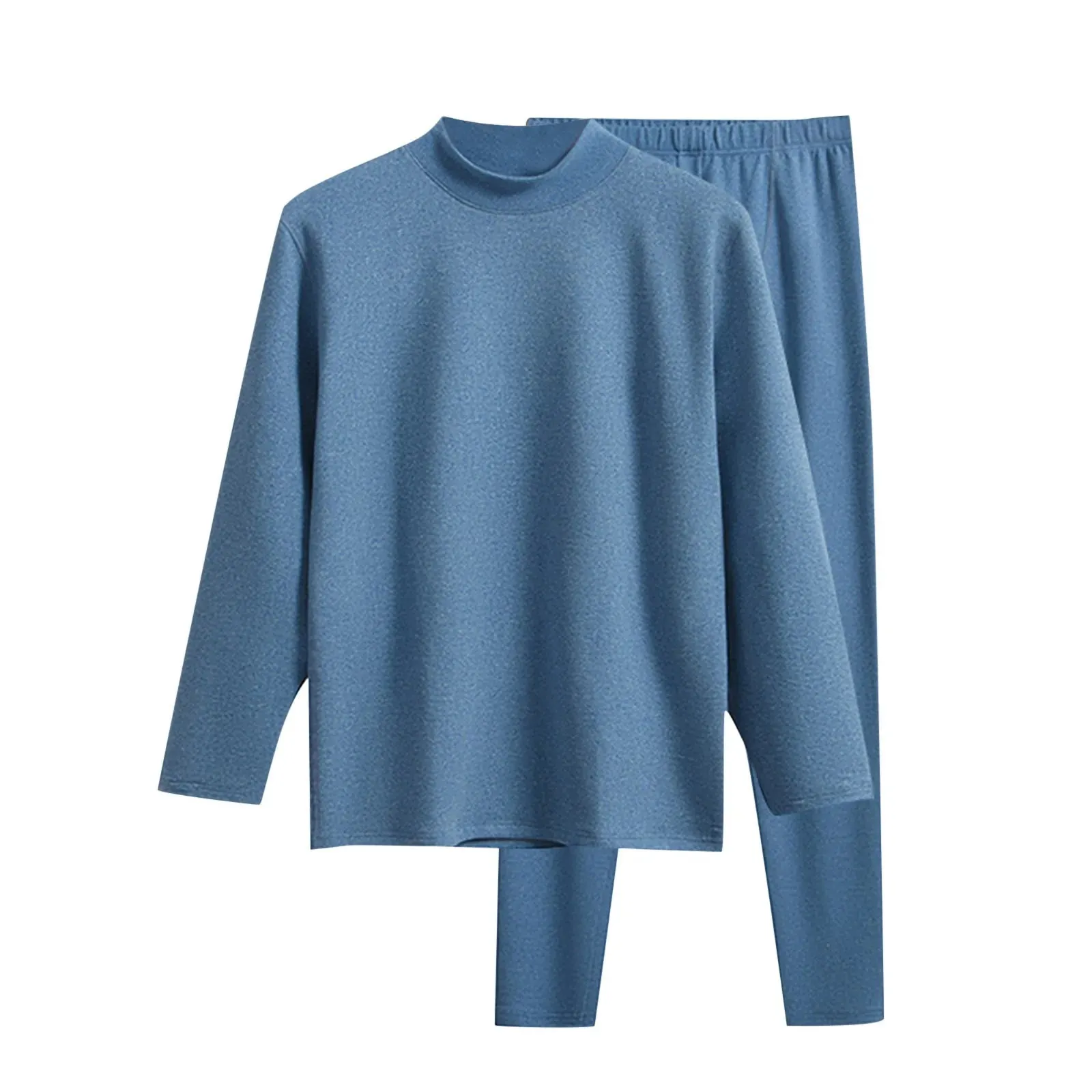 Men's Pure Cotton Thermal Underwear Set: Autumn Thin Layer