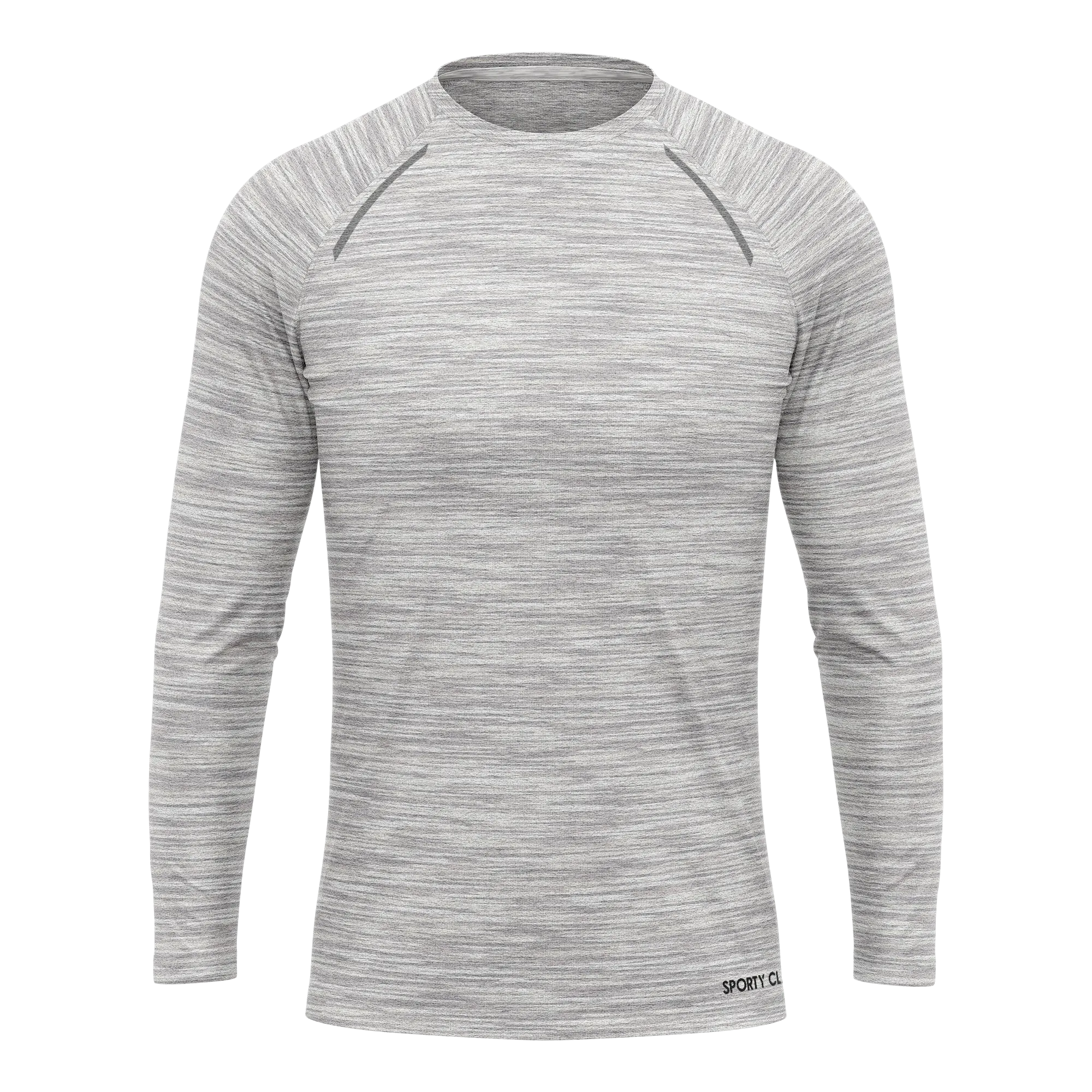 Men's White Long Sleeve Thermal T-Shirt