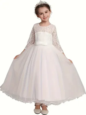 Mia - Ivory Girls First Communion/ Flower Girl dress