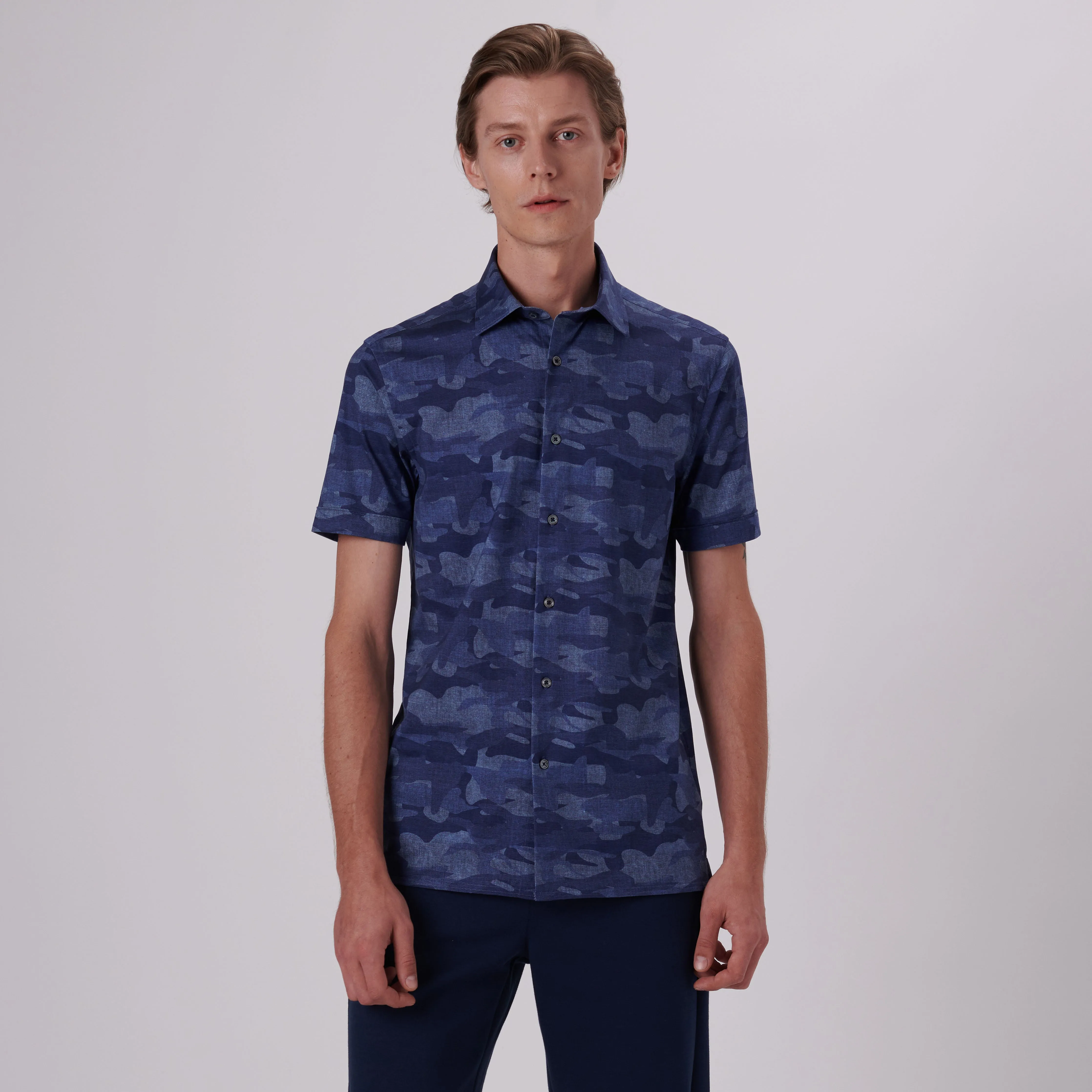 Milo Camouflage Print OoohCotton Short Sleeve Shirt