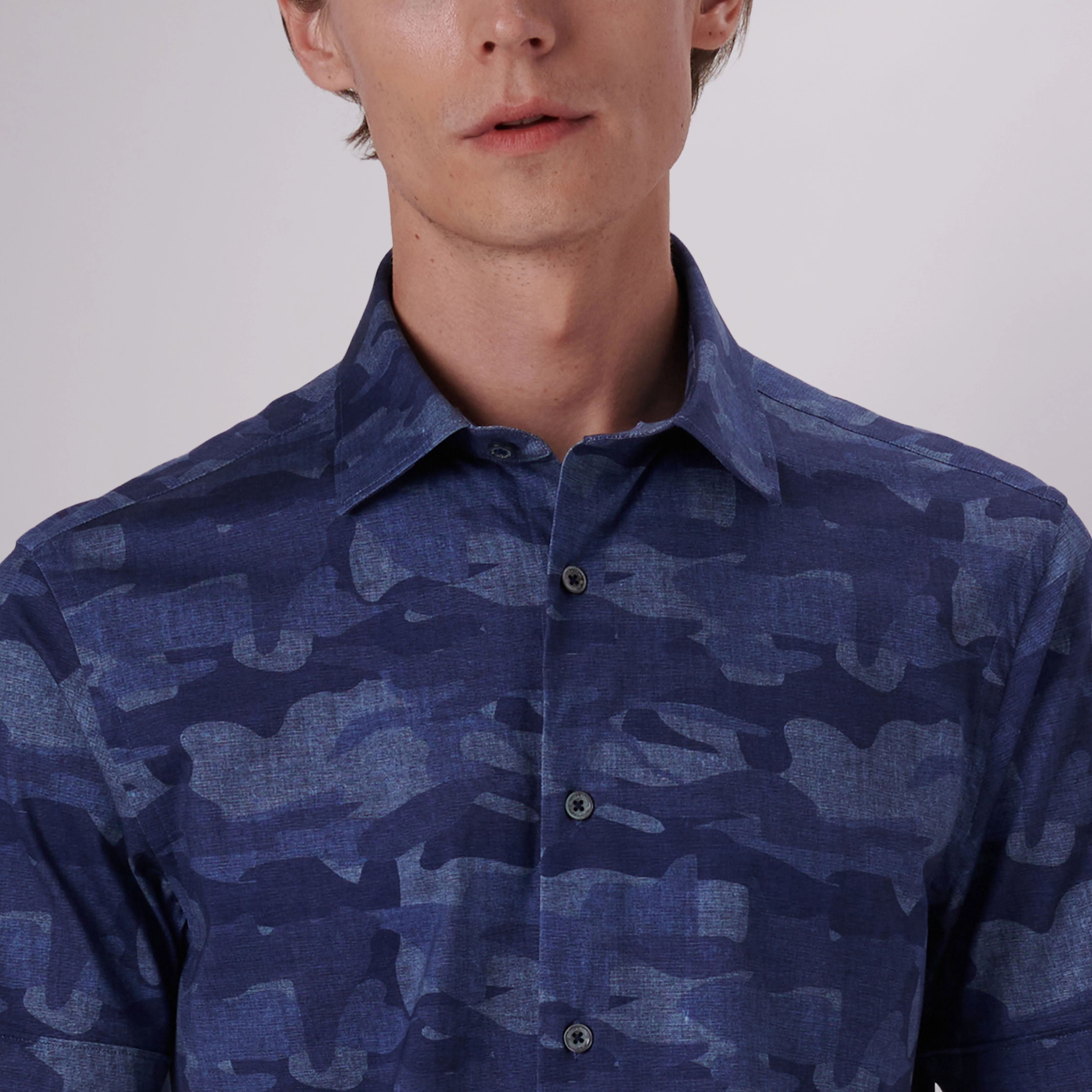 Milo Camouflage Print OoohCotton Short Sleeve Shirt