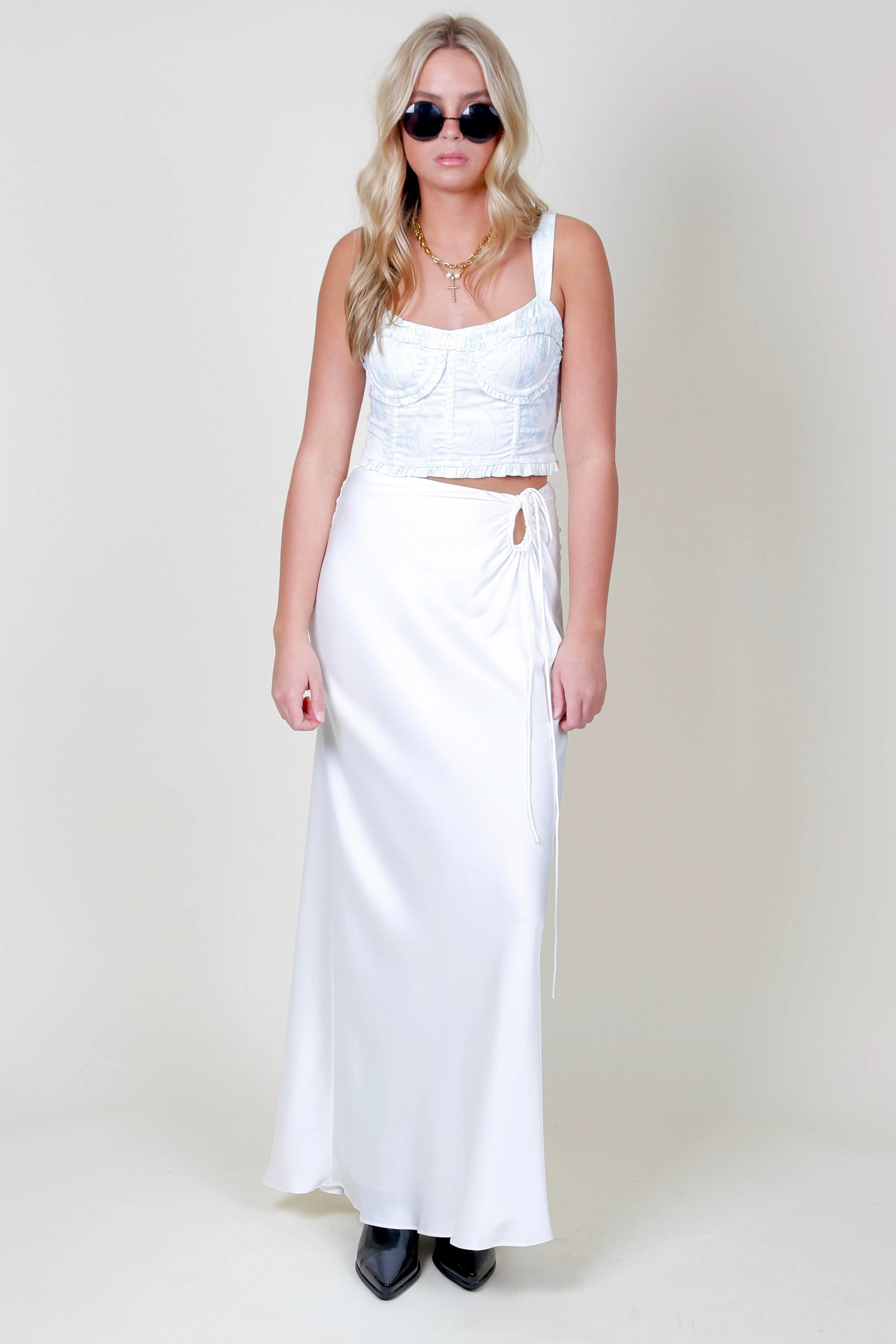 MISHA | The Melody Skirt - Ivory