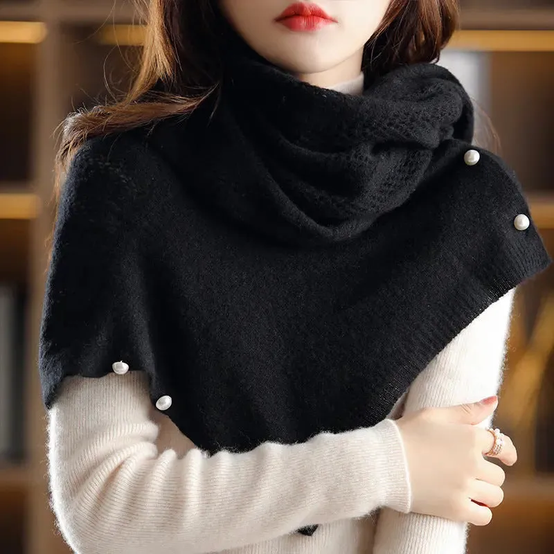 Multifunctional Hollow Neck Shoulder Scarf