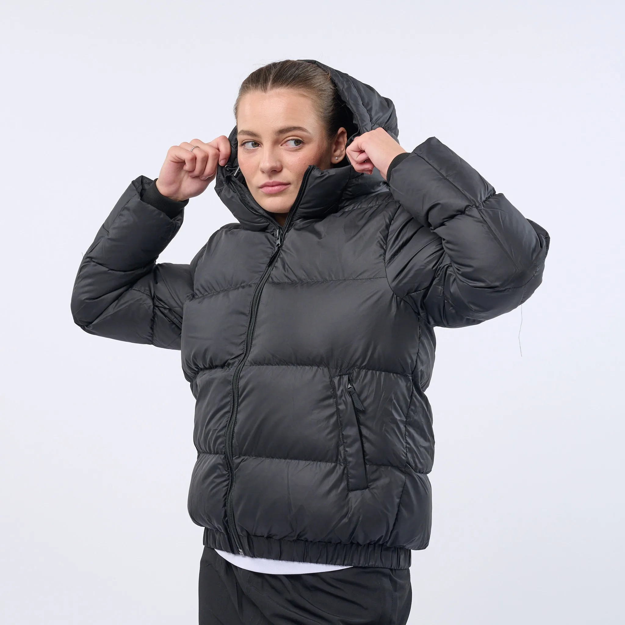 Omnitau Women's Super Warm Recycled Puffer Jacket - Black