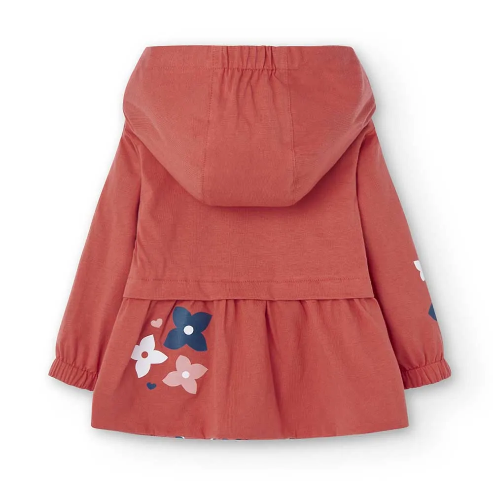 Parka reversibile per bimba