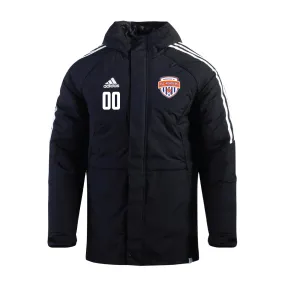 Parsippany SC Academy adidas Condivo 22 Stadium Parka Jacket Black