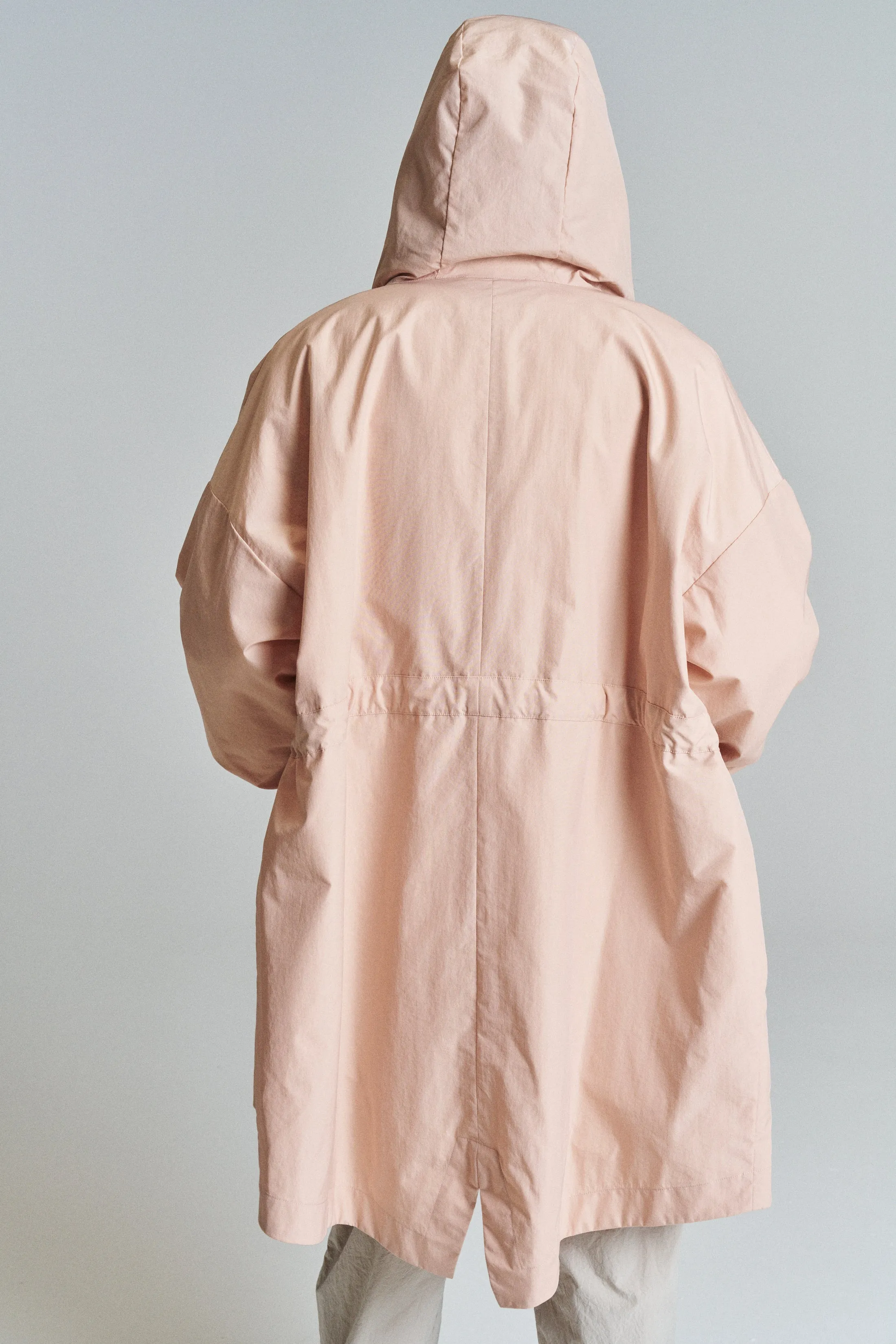 Pink Light Tech Poly Stanley Parka