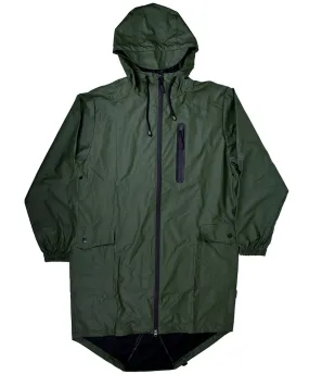 RAINS: Parka Coat (Green)