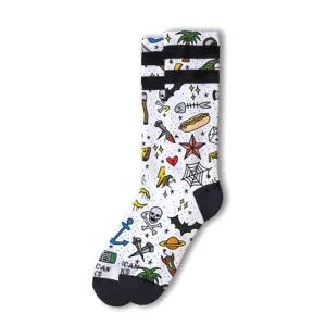 Rosey Jones Tattoo Boy American Socks