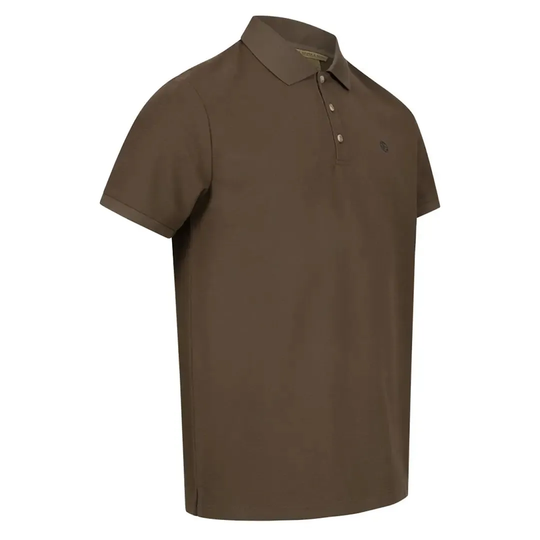 Sauer Polo Shirt 23 - Chocolate by J.P. Sauer & Sohn