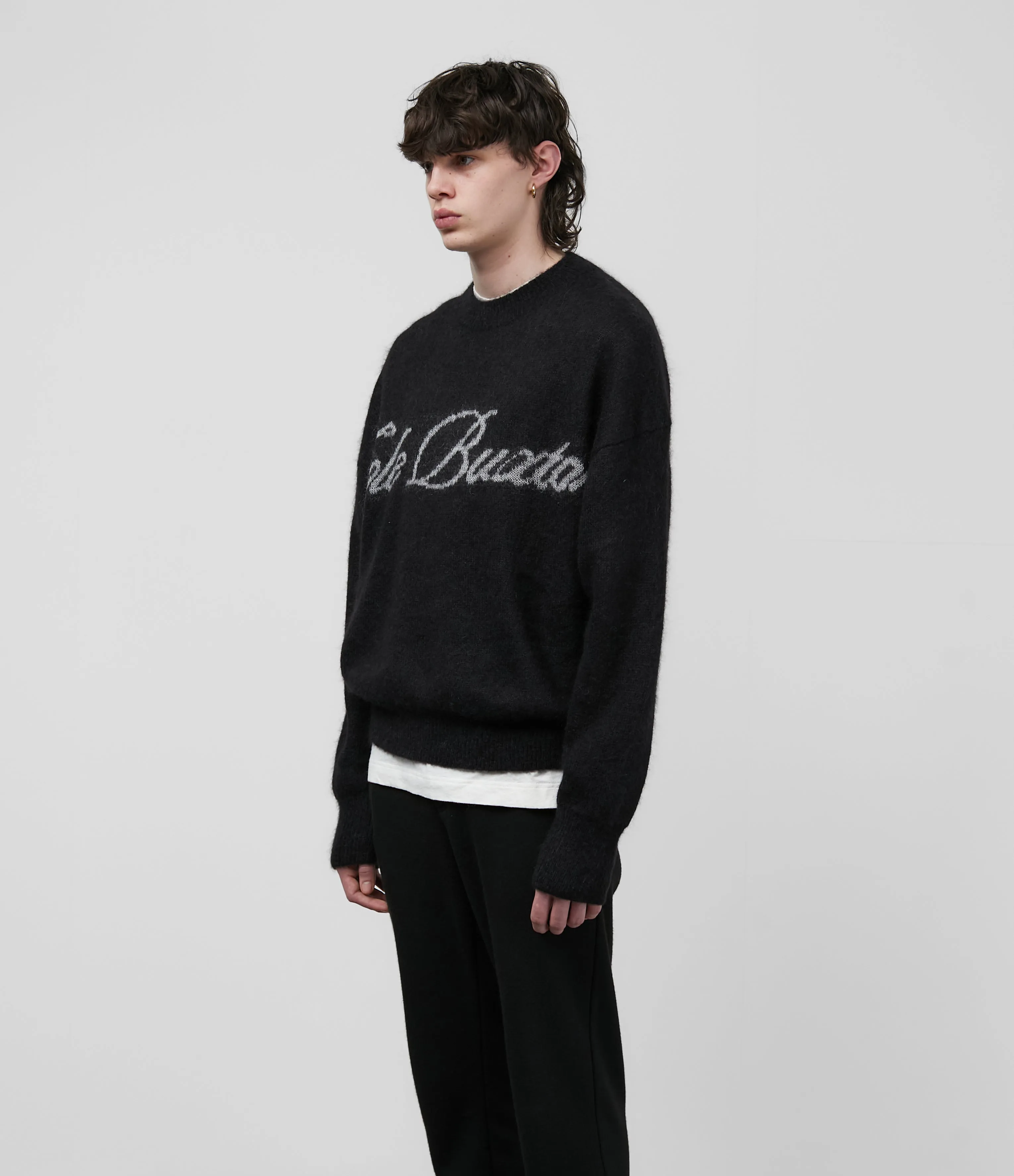 SCRIPT LOGO KNIT