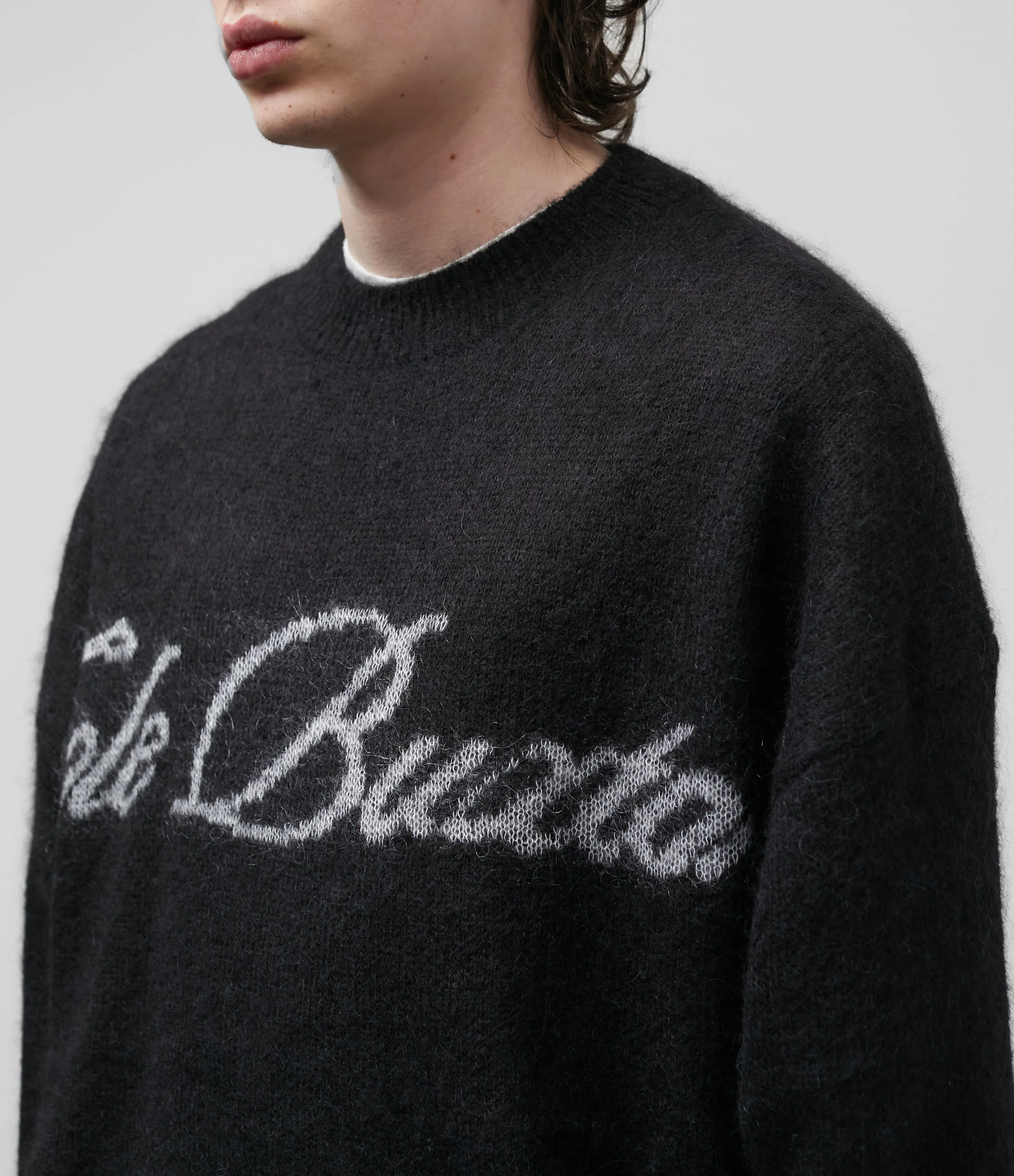 SCRIPT LOGO KNIT