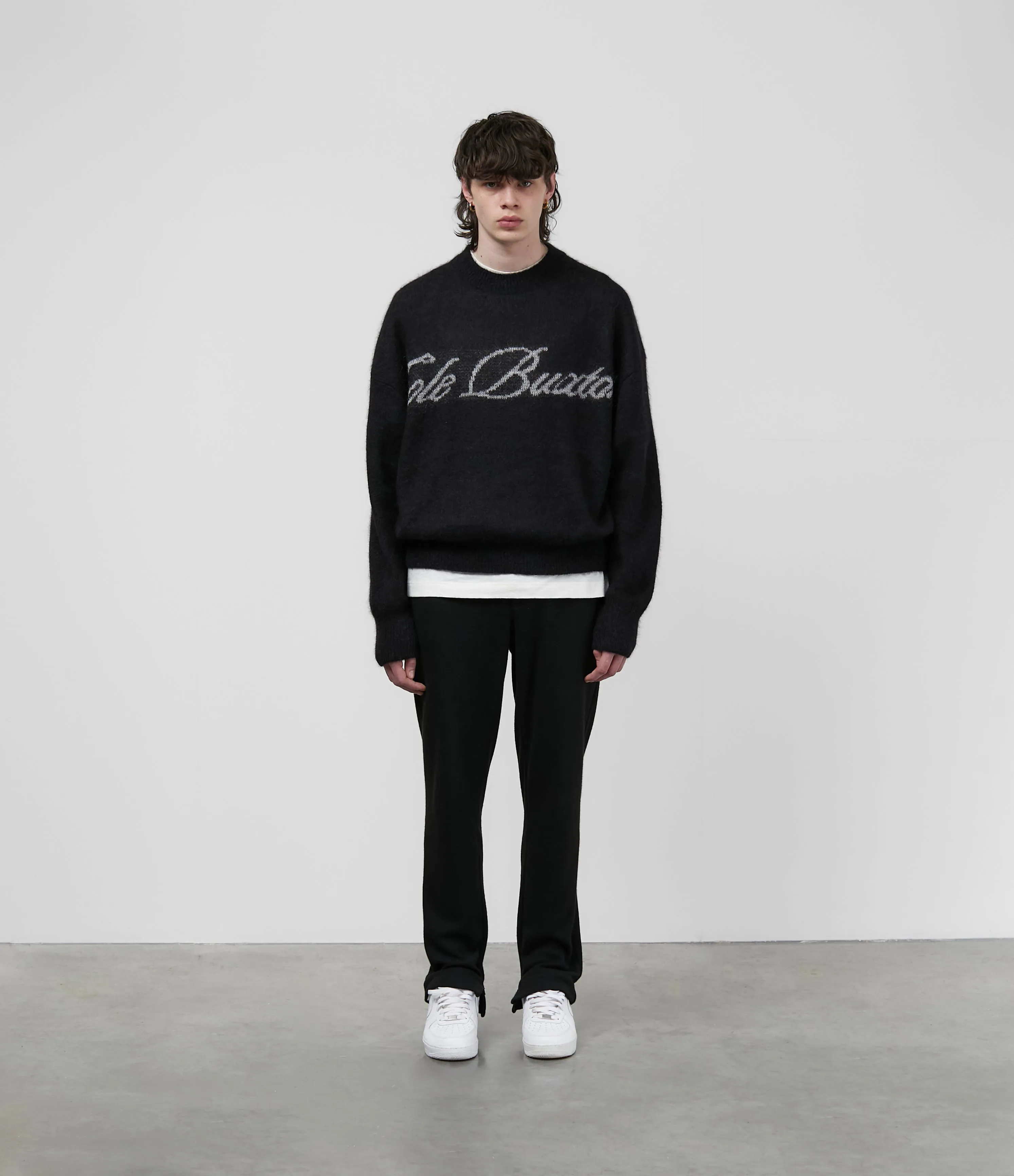 SCRIPT LOGO KNIT