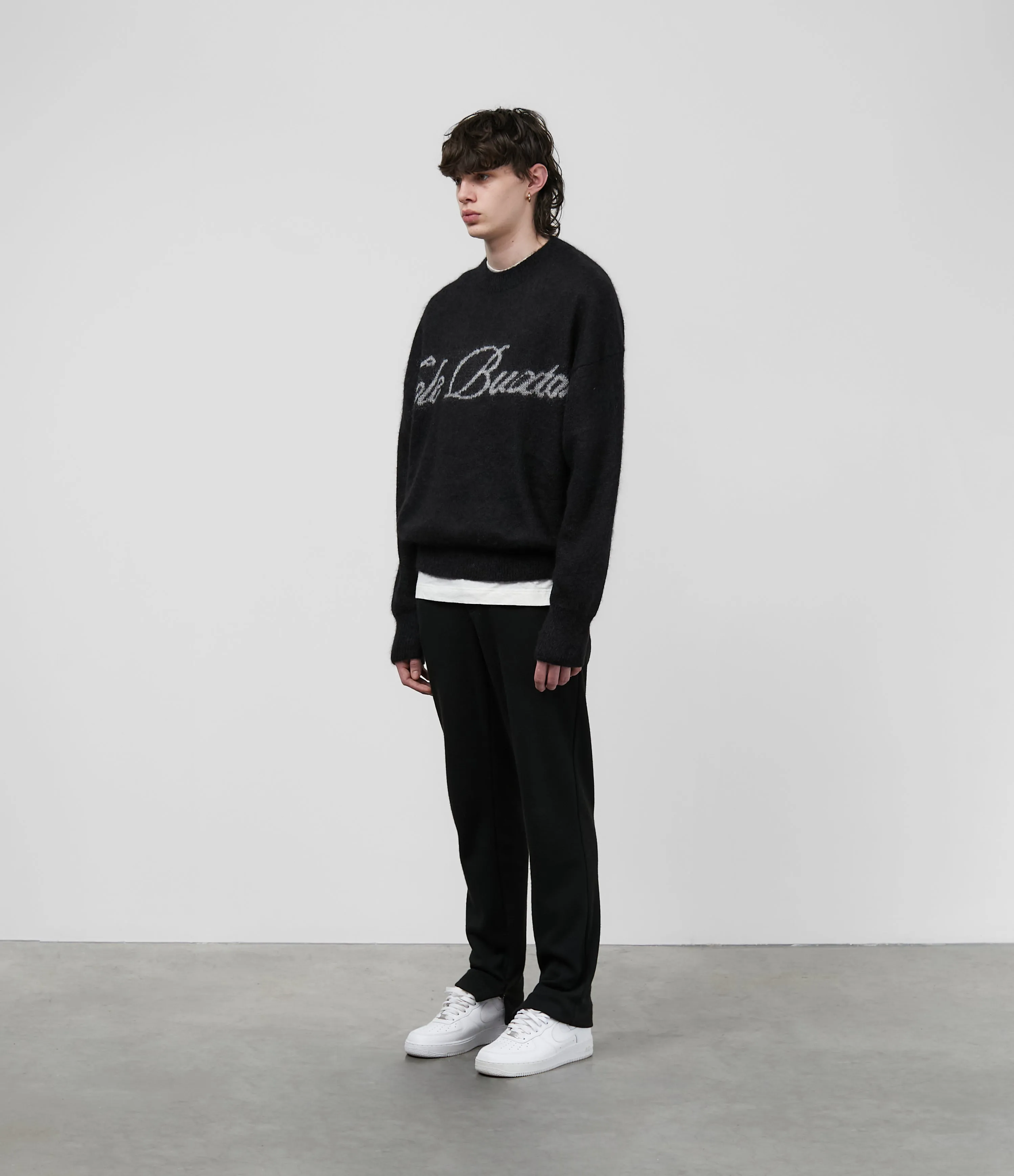 SCRIPT LOGO KNIT