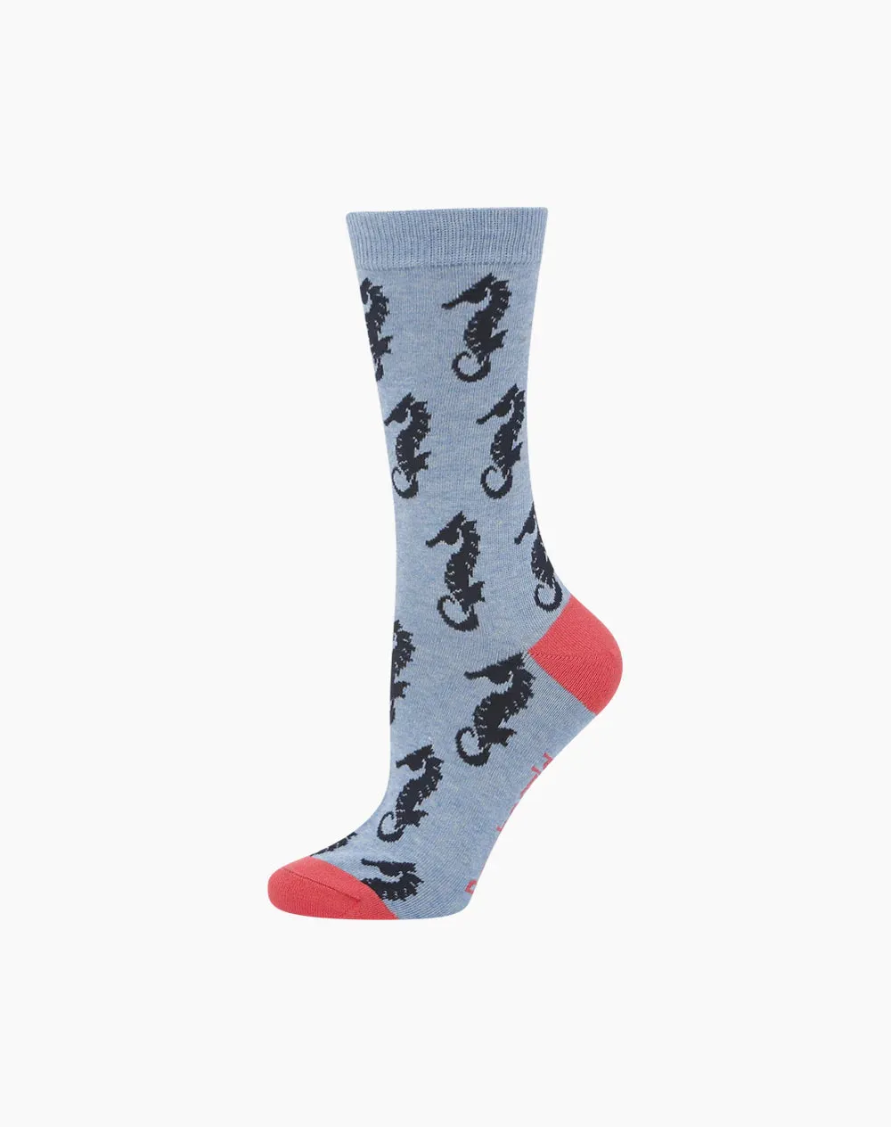 Seahorse Women's Bamboo Crew Socks