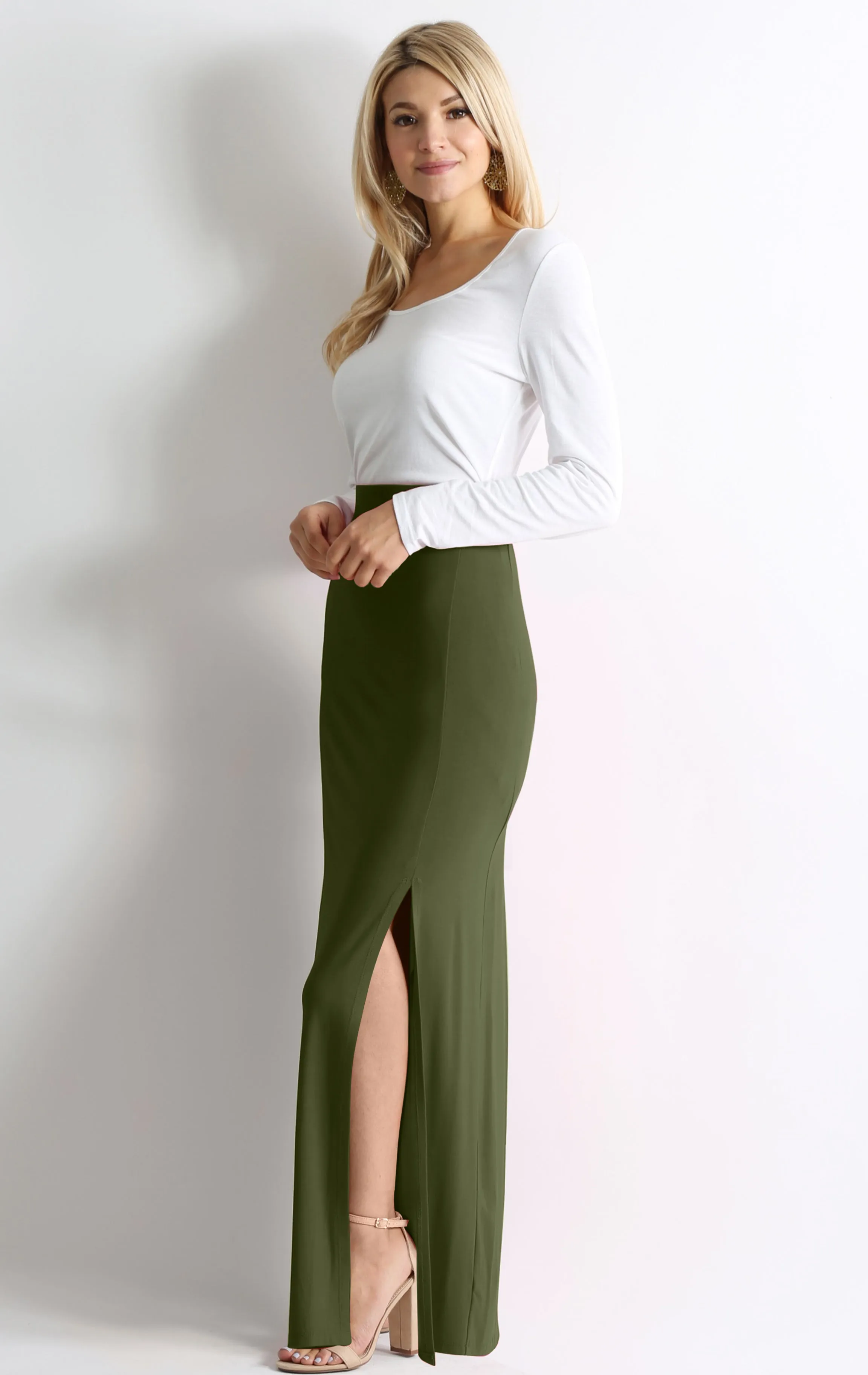 Set Me Free Slit Skirt