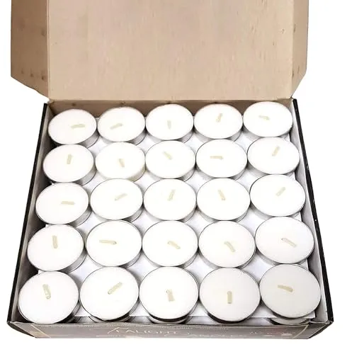 Shoppy Assist-Combo Delight Pack of TEALIGHT_50Pcs (2hr_Burn time)   Warm White_4mtrs 14LED SNOWLIGHT (1Pc)__Home Decoration Long-Lasting Decor,Diwali,Festival,Christmas,New Year,Gift,Light