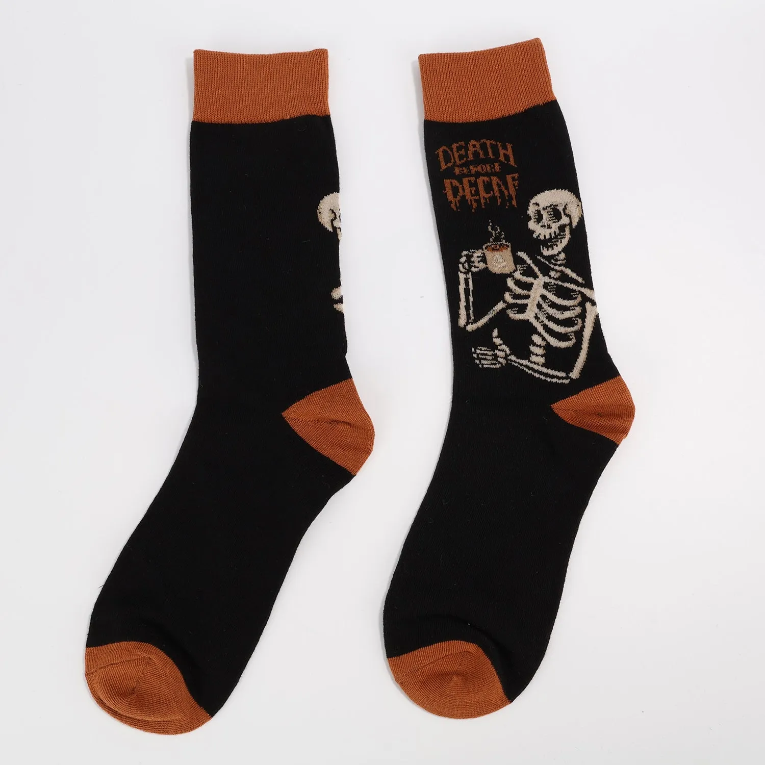 Skeleton Coffee Socks