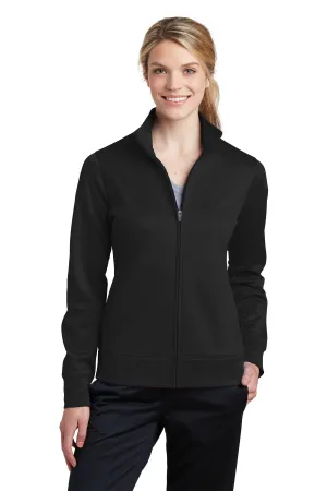 Sport-Tek® Ladies Sport-Wick® Fleece Full-Zip Jacket.  LST241